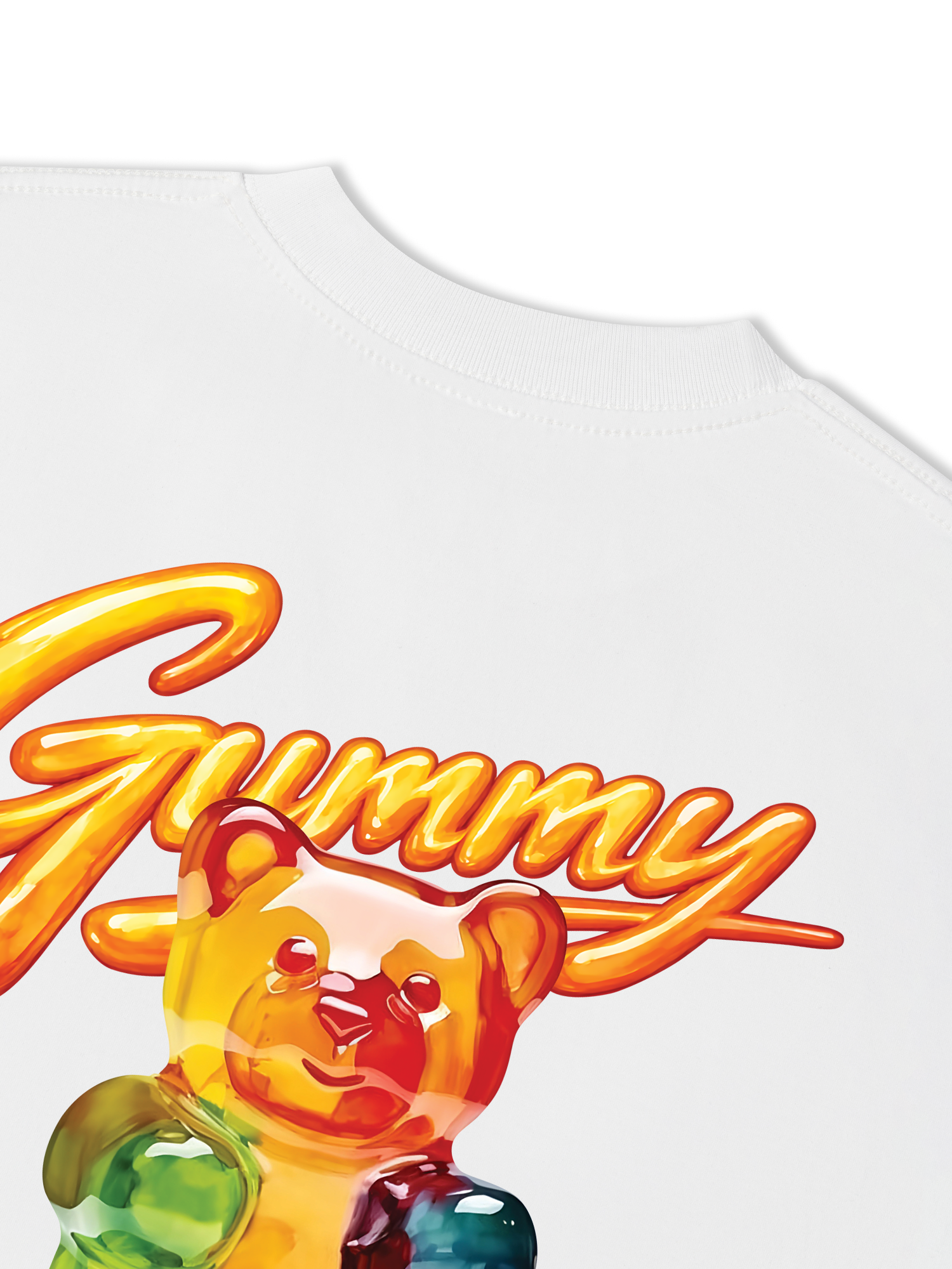 Áo Thun Relaxed Fit Orange Gummy Bear
