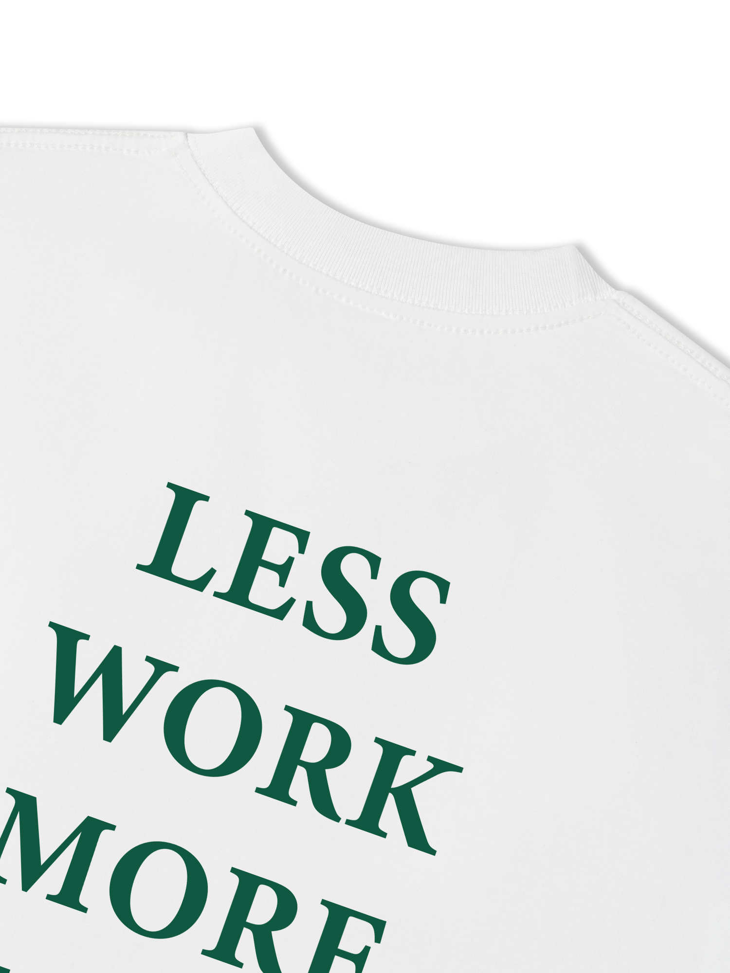 Áo Thun Relaxed Fit Pickleball Less Work More Pickleball