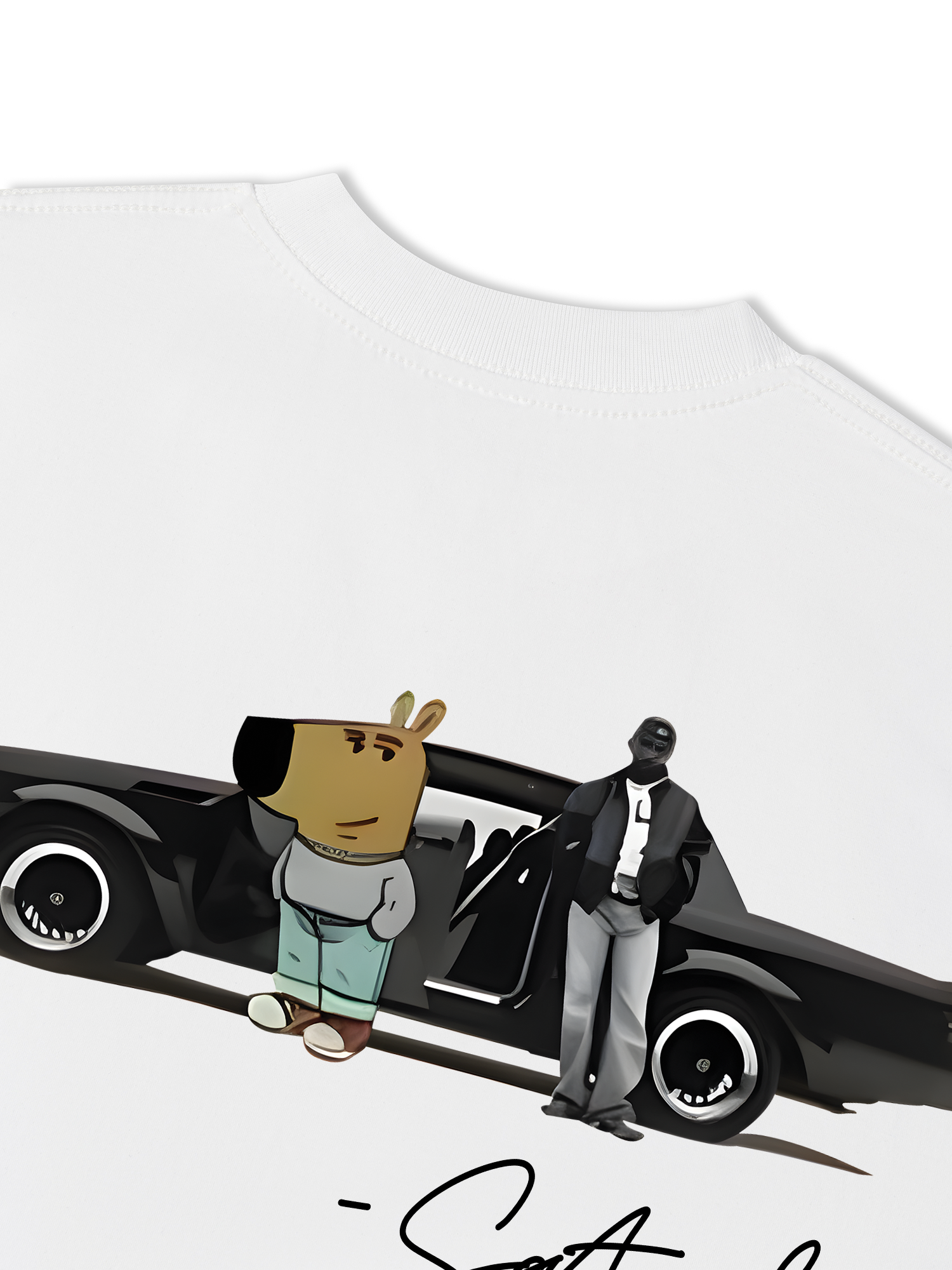 Áo Thun Relaxed Fit Classic Car Saturday