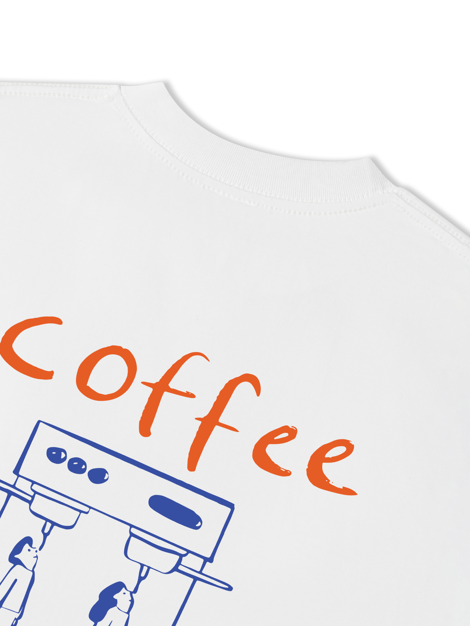 Áo Thun Relaxed Fit Daily Cup Coffee Please