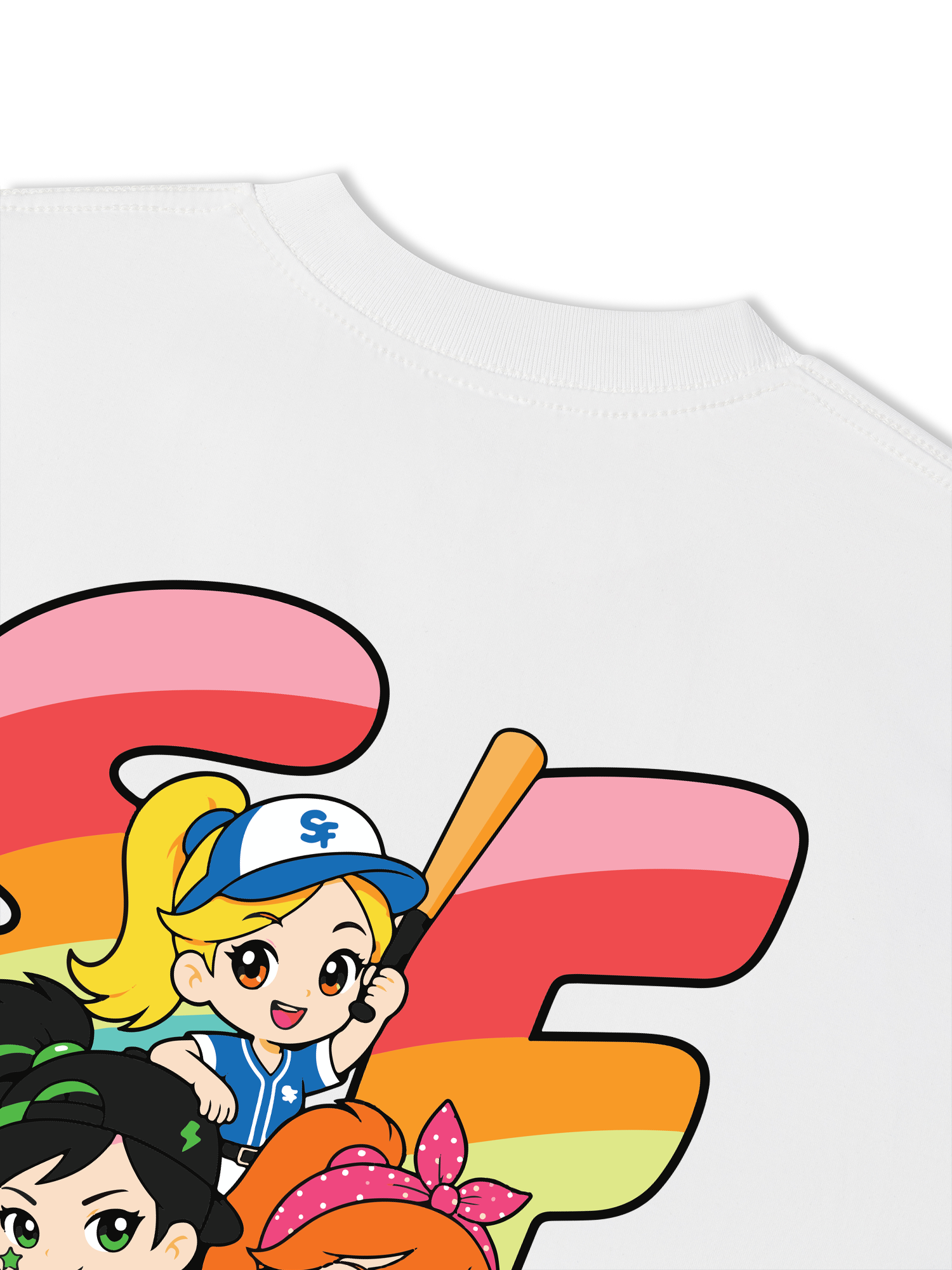 Áo Thun Relaxed Fit Baseball Dream Girls SF