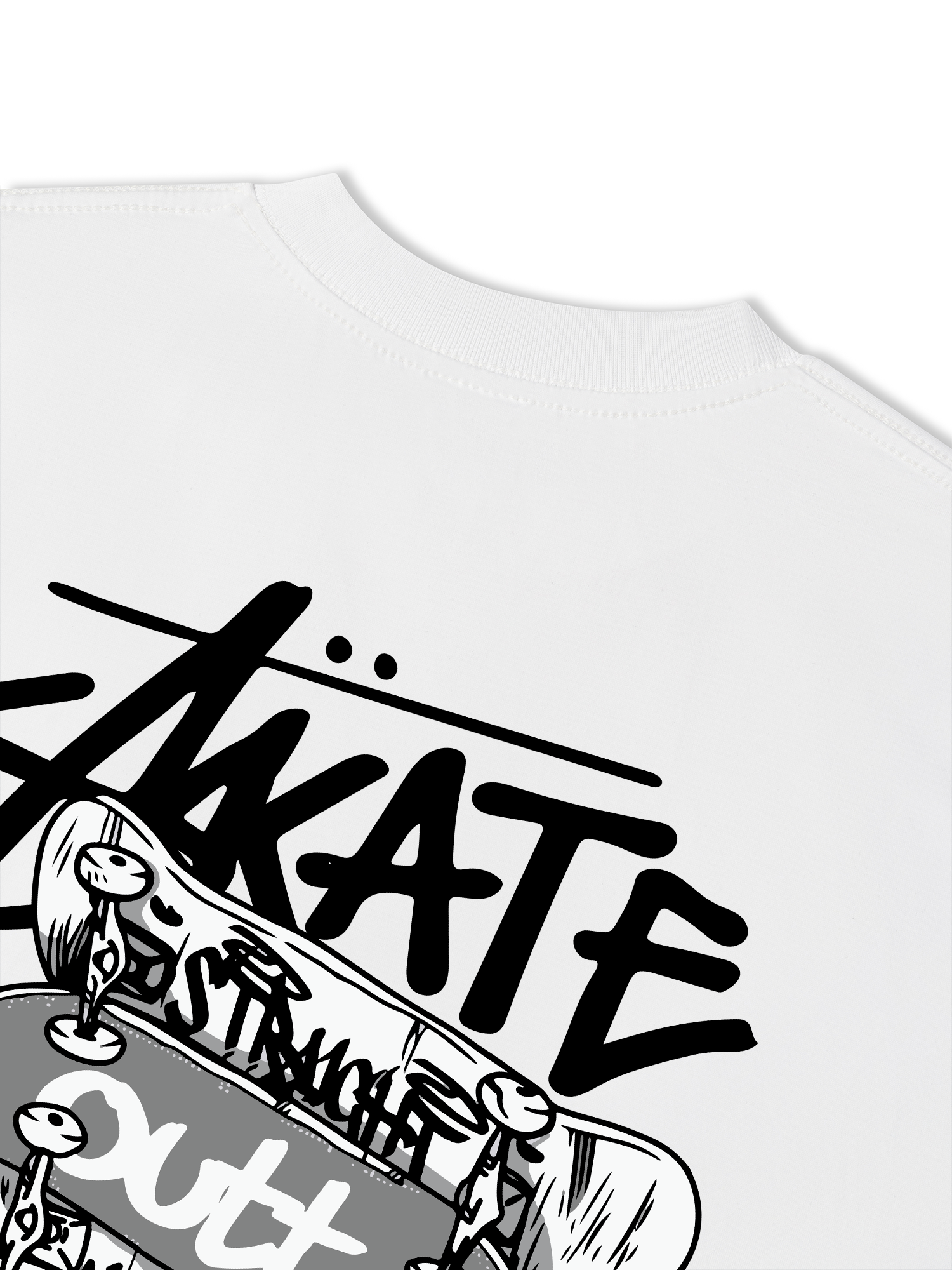 Áo Thun Relaxed Fit Skate Stack
