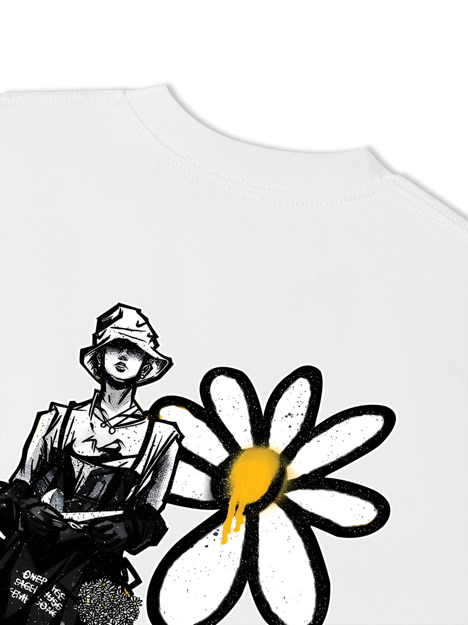Áo Thun Relaxed Fit Floral X GD Art Daisy