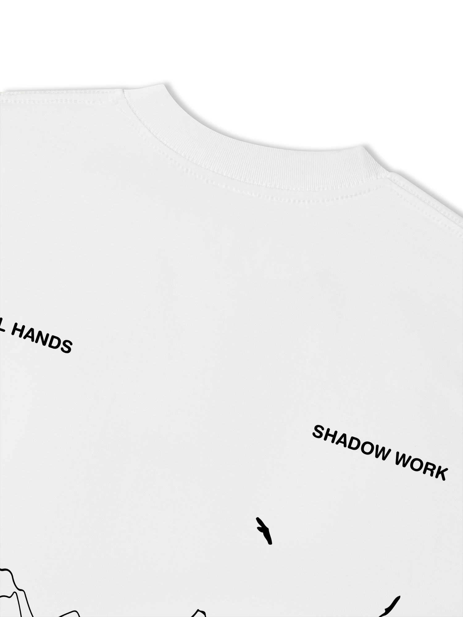 Áo Thun Relaxed Fit Adventure Mammal Hands Shadow Work