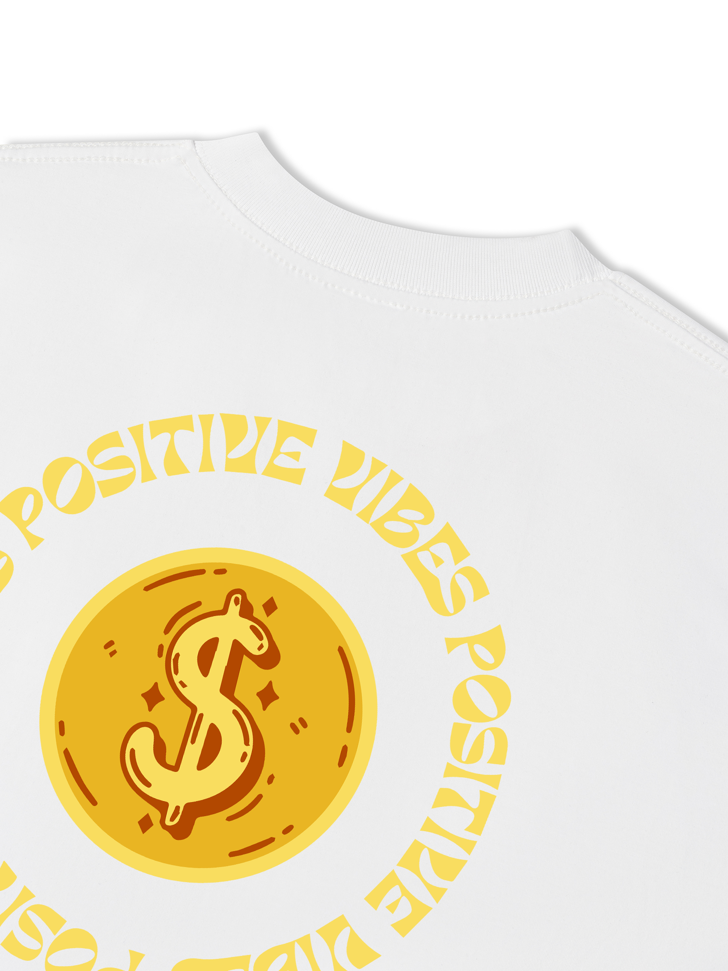 Áo Thun Relaxed Fit Money Positive Vibe