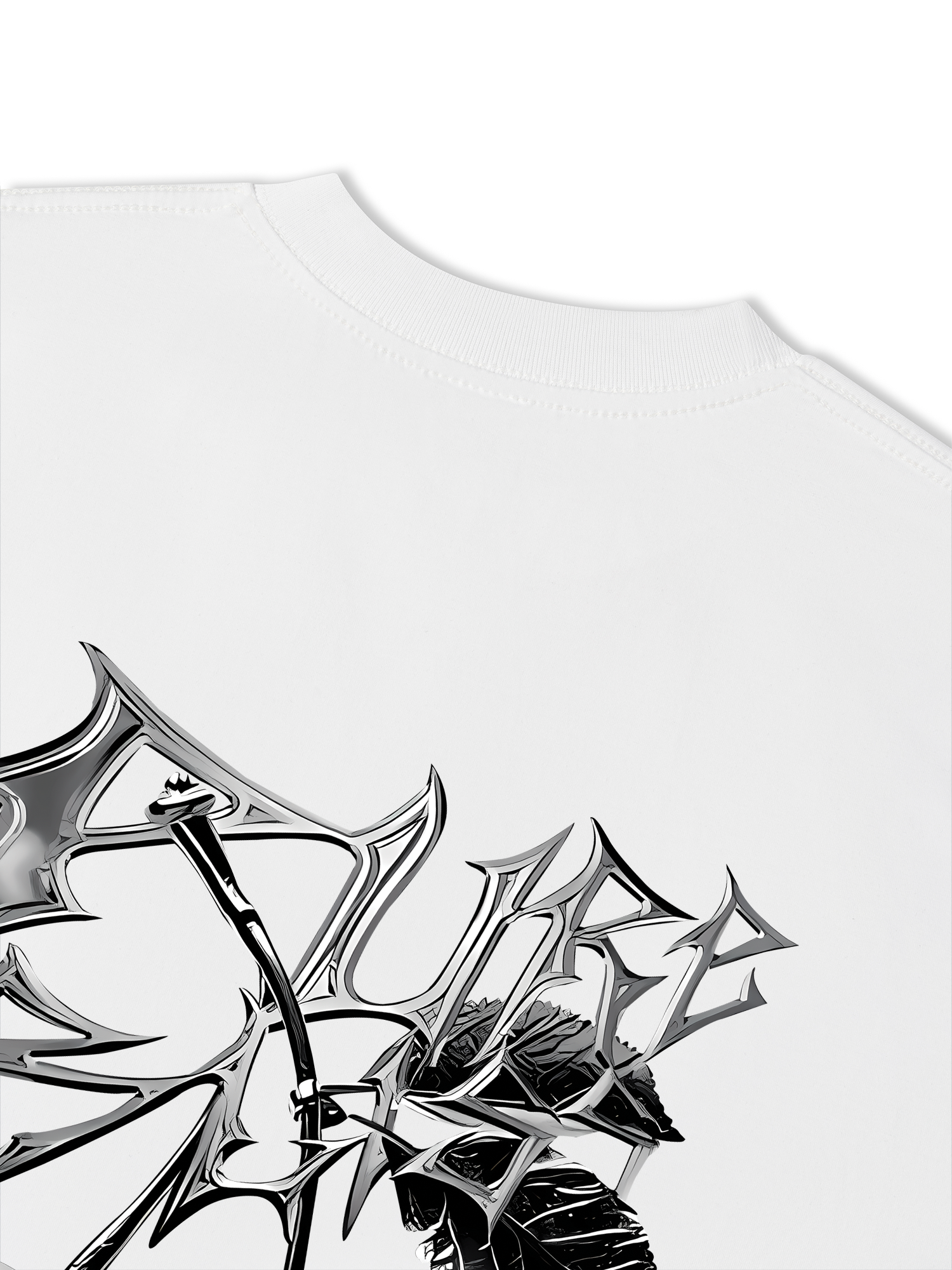 Áo Thun Relaxed Fit Cherry Silver