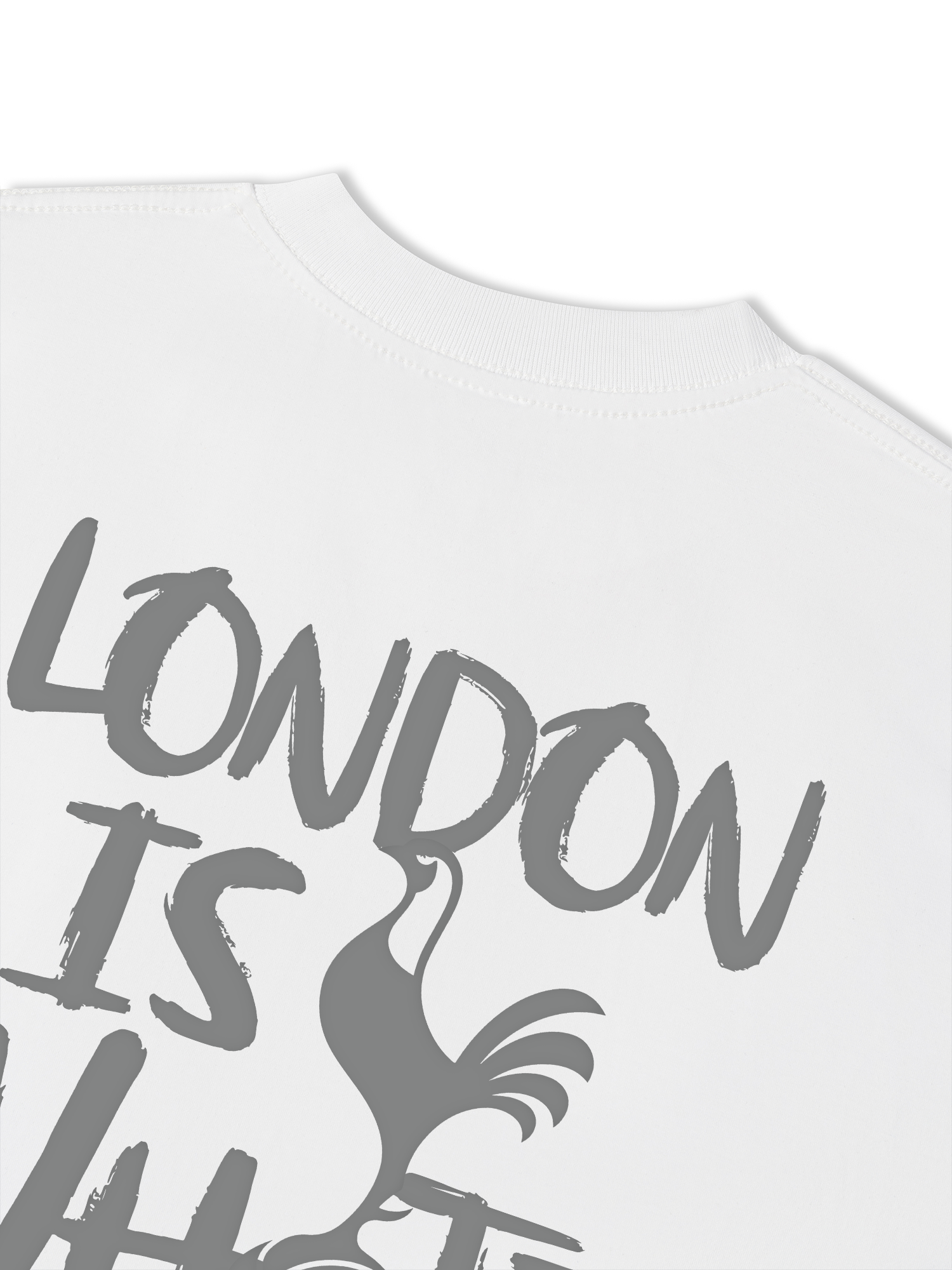 Áo Thun Relaxed Fit London Is White