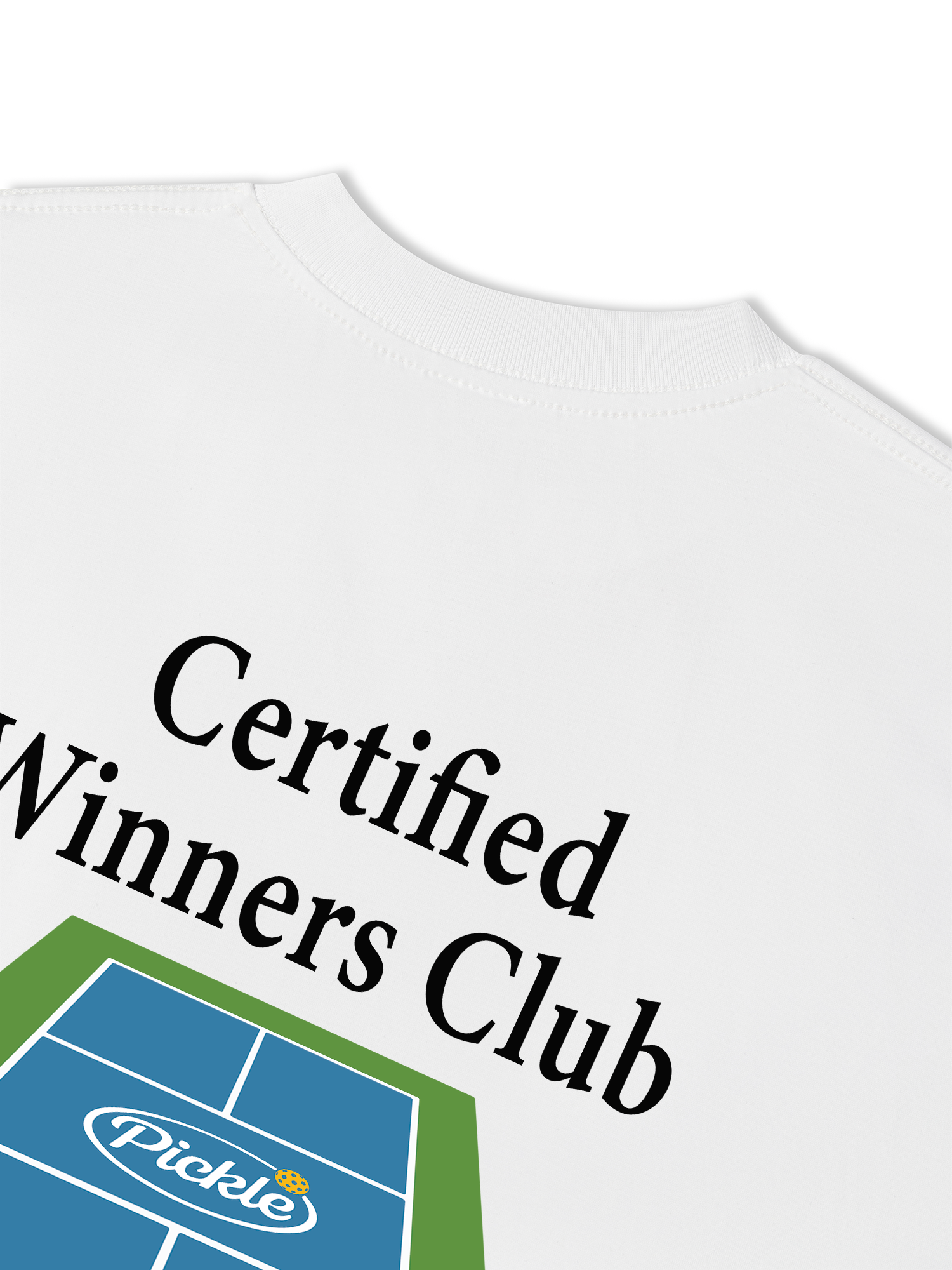 Áo Thun Relaxed Fit Pickleball Certified Winners Club
