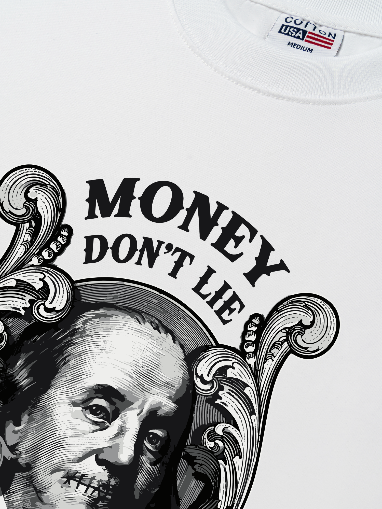 Áo Thun Relaxed Fit Money Don't Lie