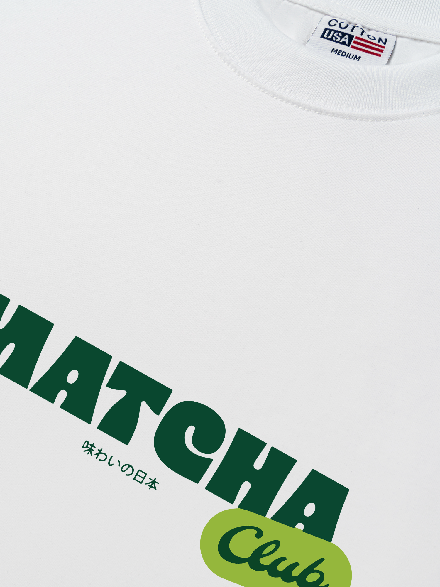 Áo Thun Relaxed Fit Daily Cup Matcha Club