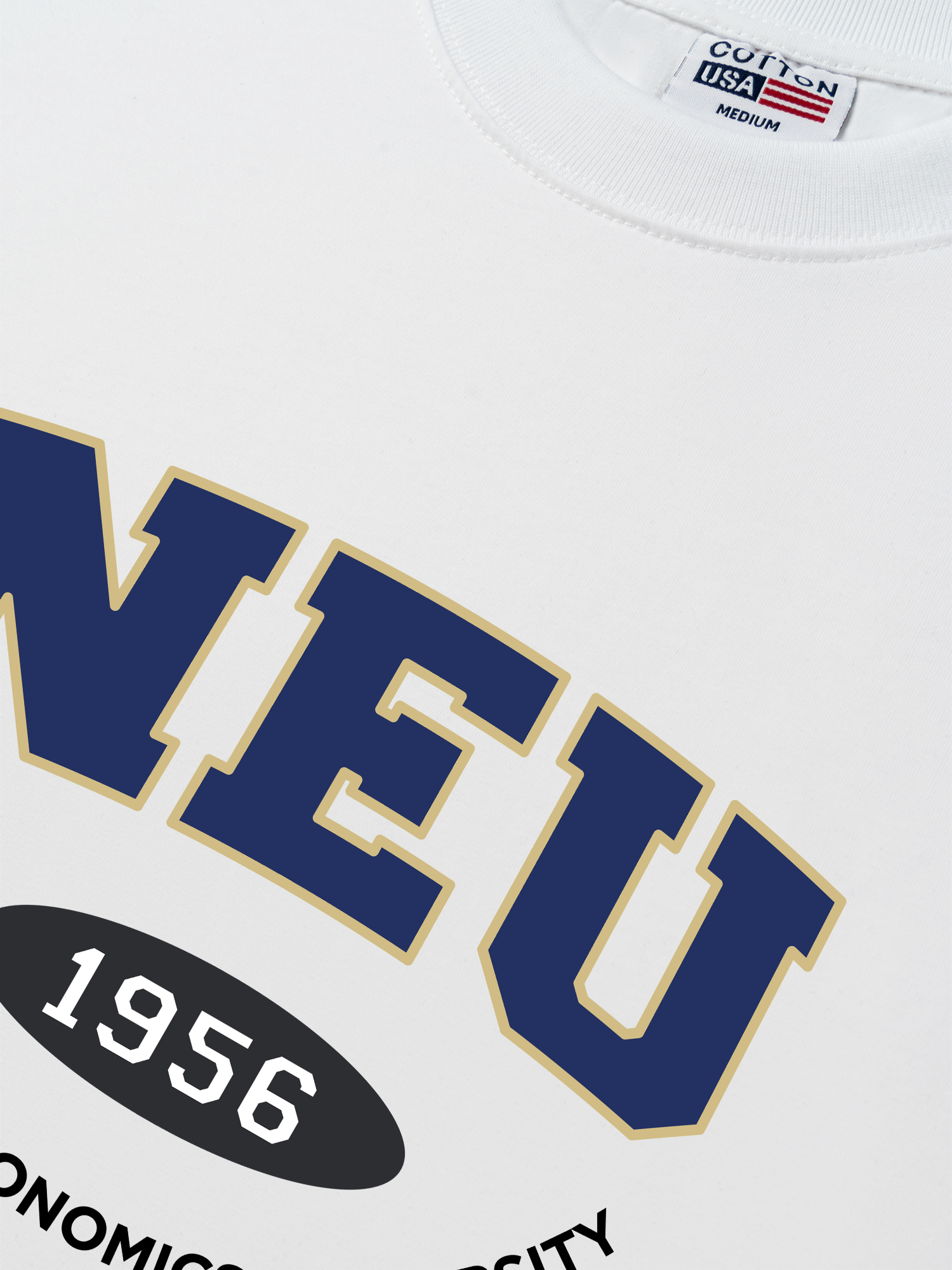 Áo Thun Relaxed Fit NEU - National Economics University