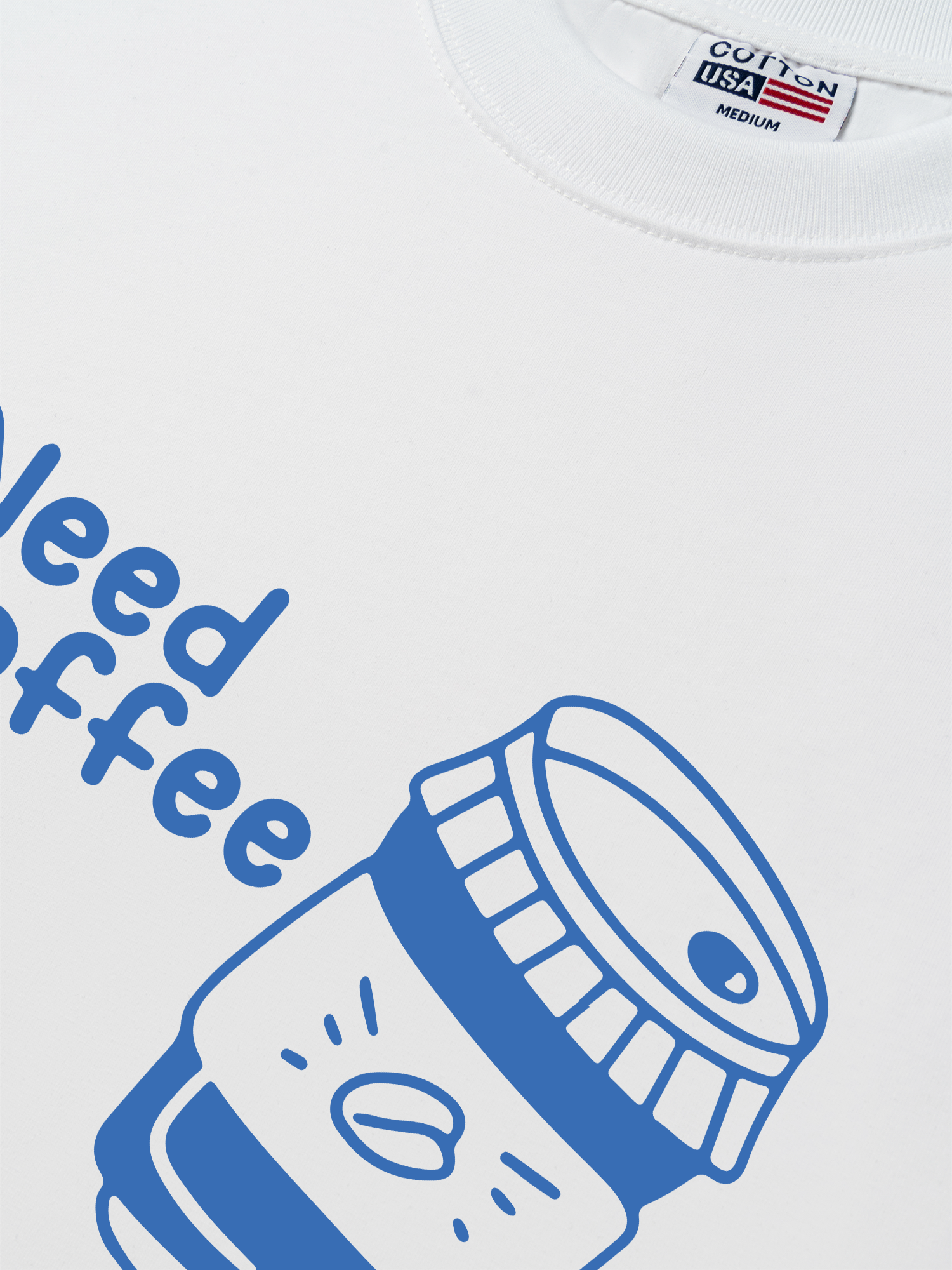 Áo Thun Relaxed Fit Daily Cup Need Coffee