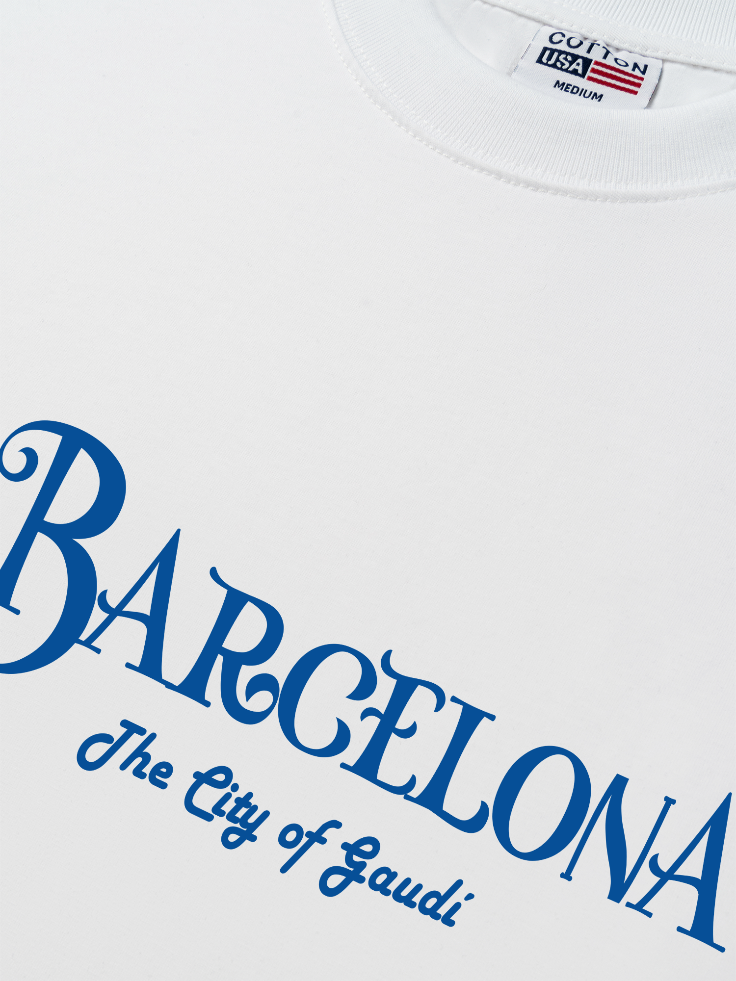 Áo Thun Relaxed Fit City Barcelona