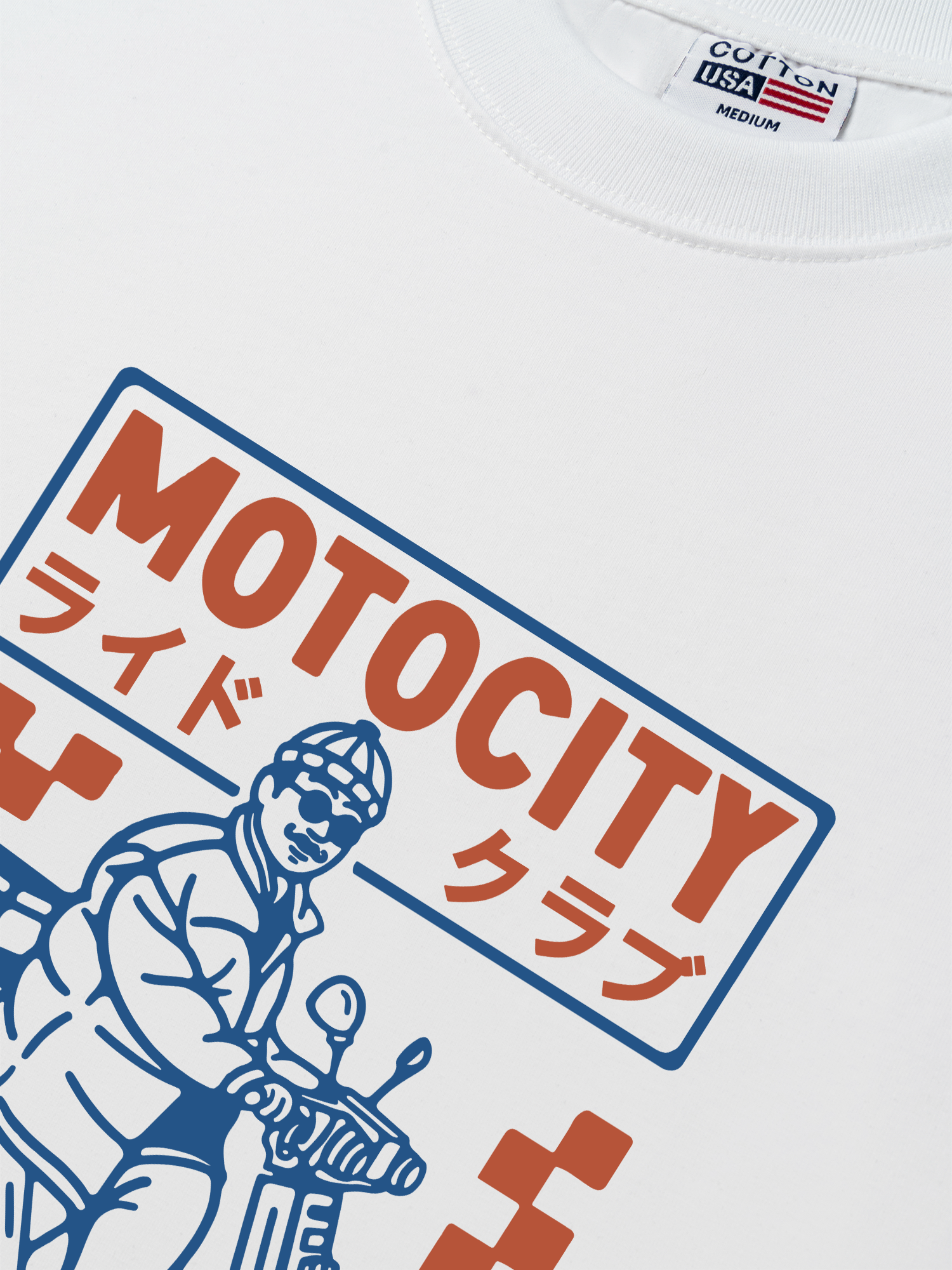 Áo Thun Relaxed Fit Motorbike MOTOCITY