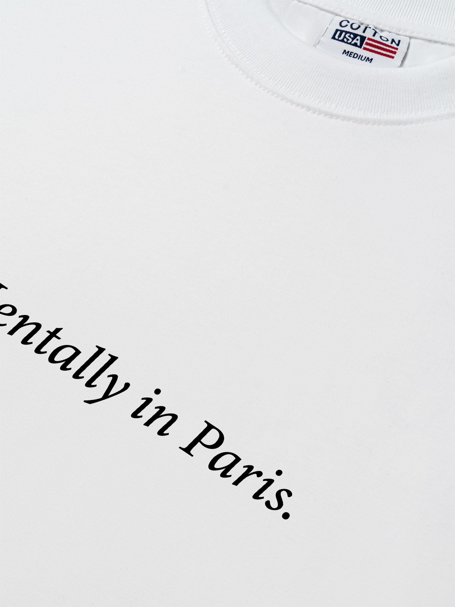 Áo Thun Relaxed Fit City Mentally In Paris