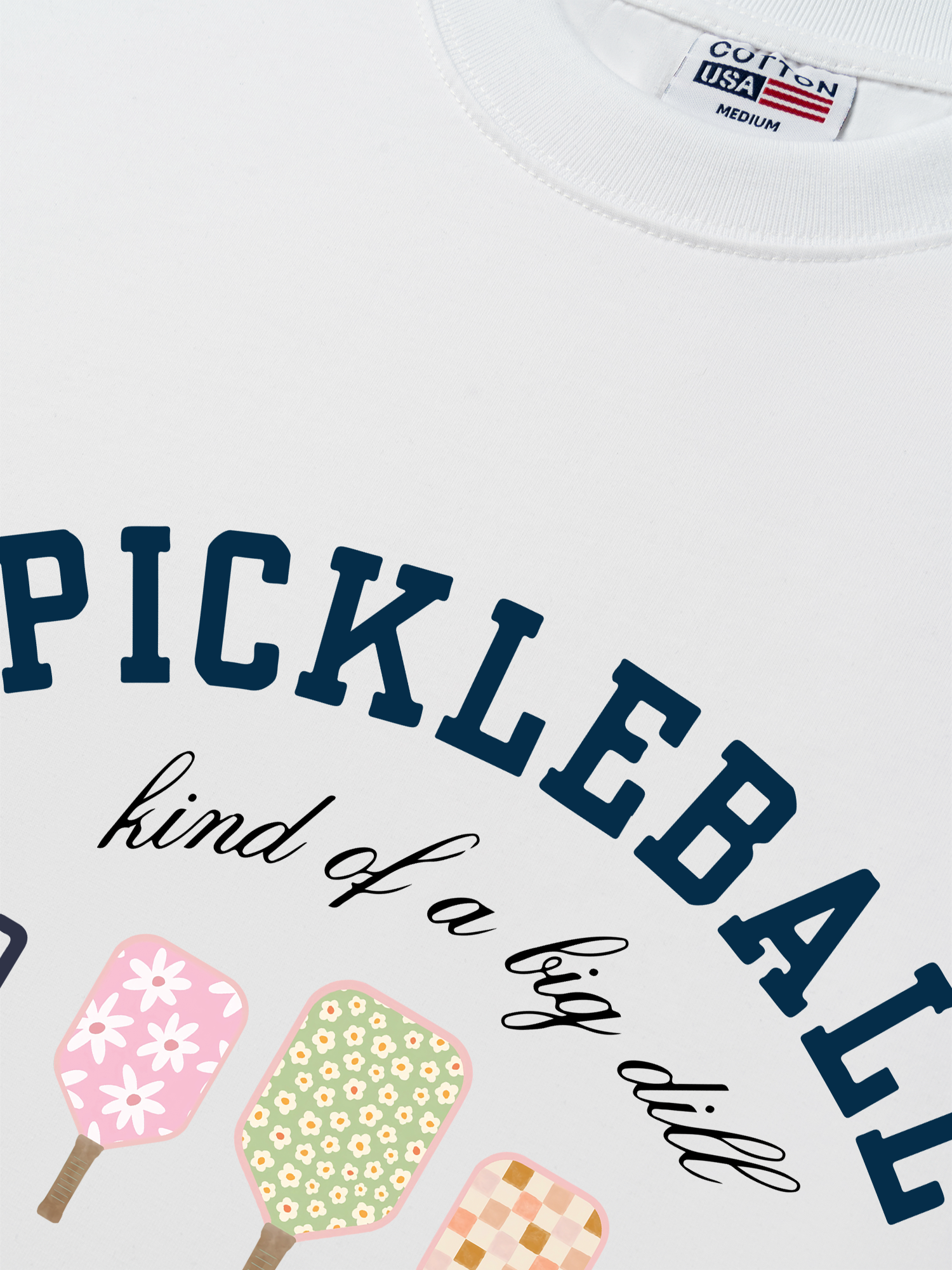 Áo Thun Relaxed Fit Pickleball Athletic Club