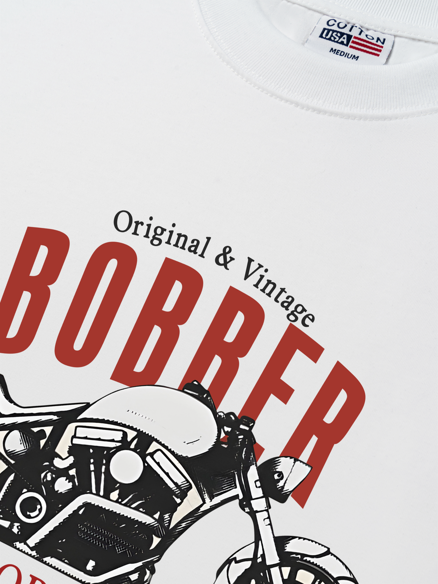 Áo Thun Relaxed Fit Motorbike Original Vintage BOBBER