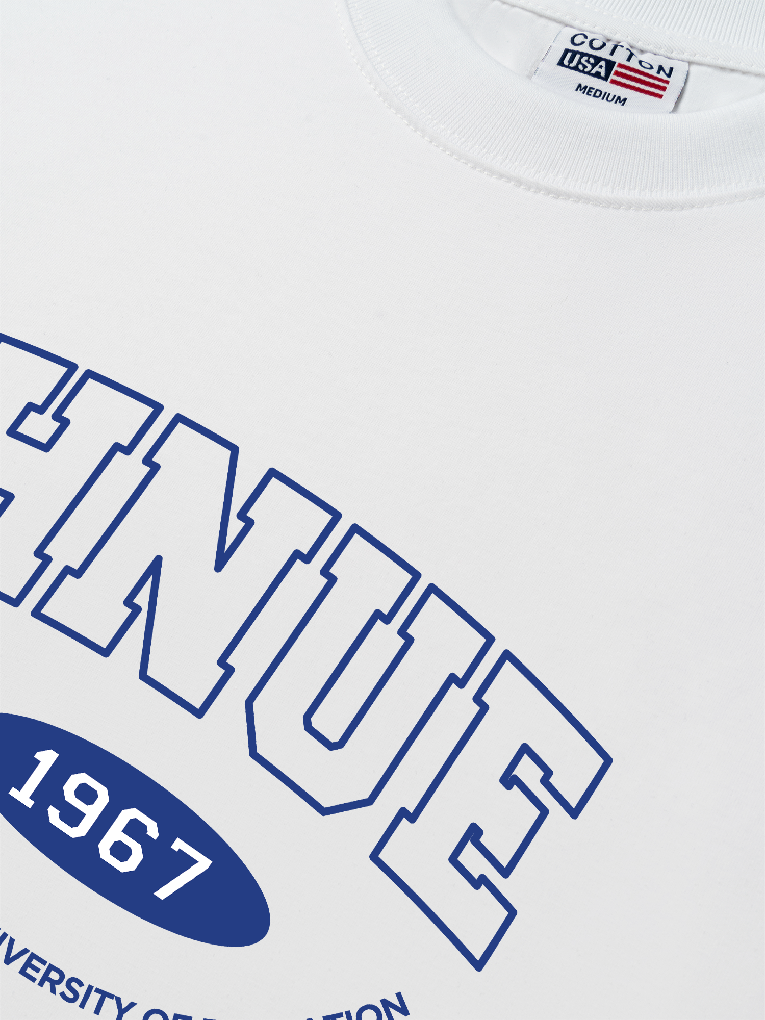 Áo Thun Relaxed Fit HNUE - Hanoi National University of Education