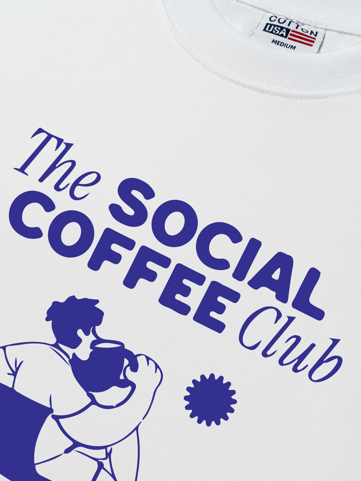 Áo Thun Relaxed Fit Daily Cup The Social Coffee Club