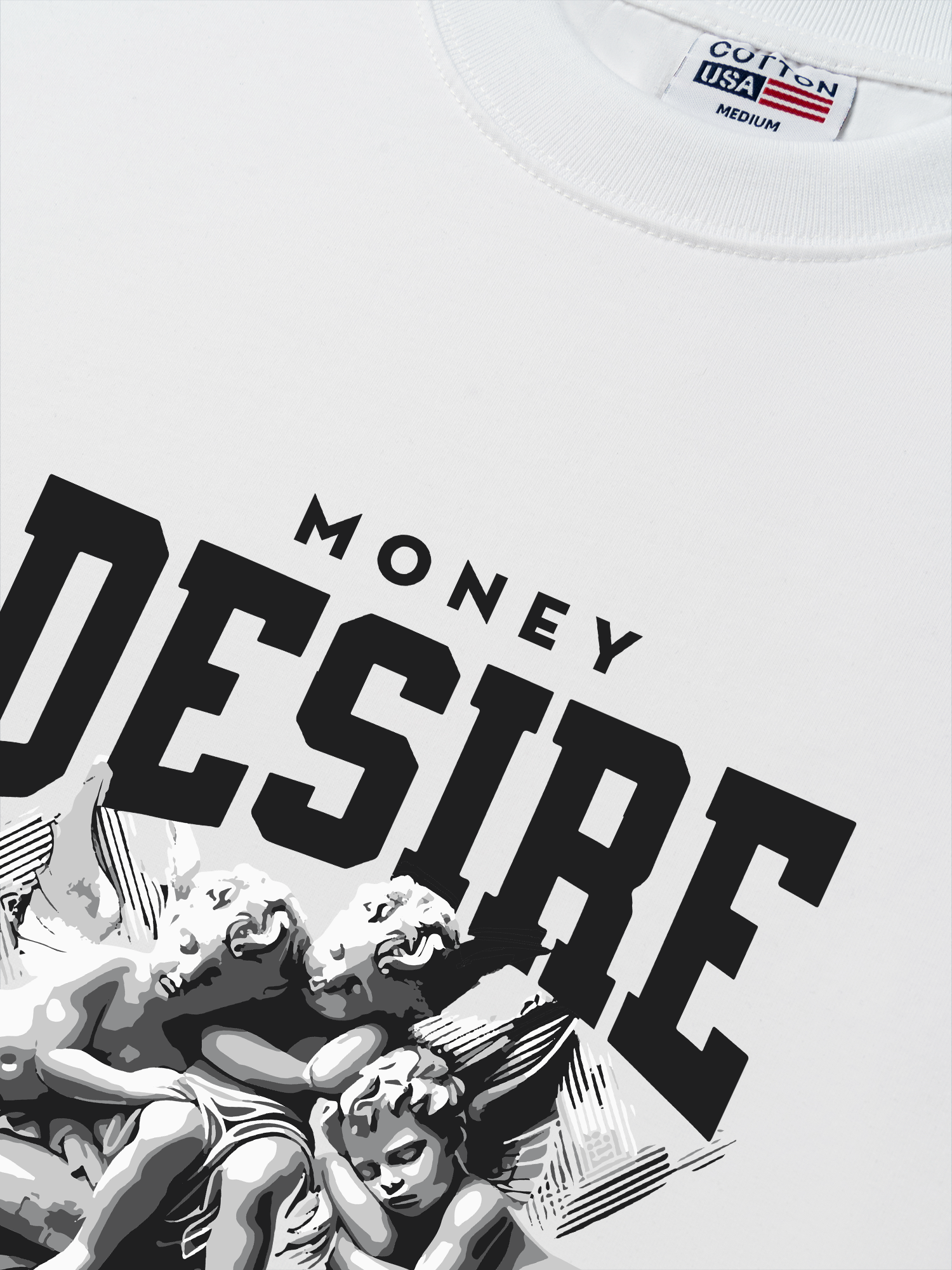 Áo Thun Relaxed Fit Money Desire Angel