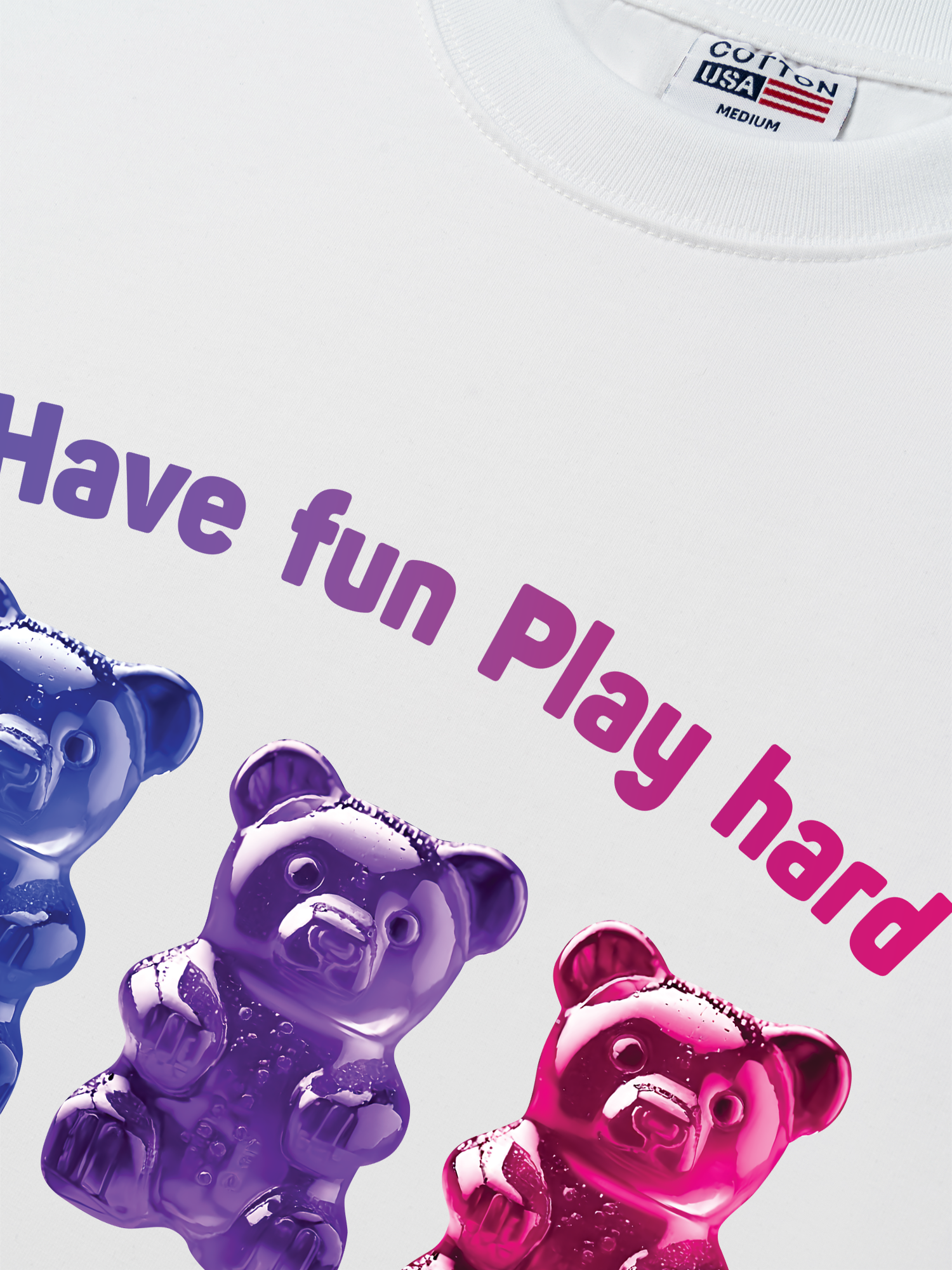 Áo Thun Relaxed Fit Have Fun Play Hard