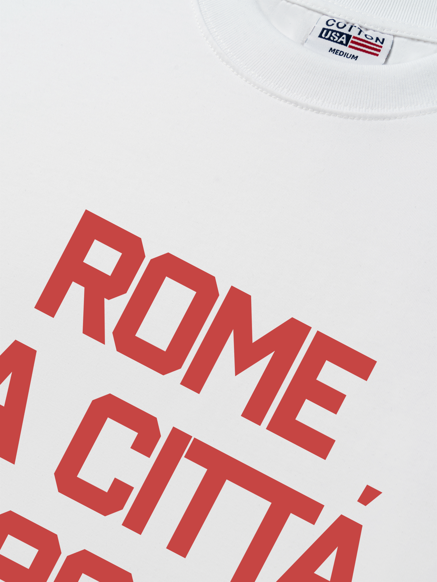 Áo Thun Relaxed Fit City Rome La Citta