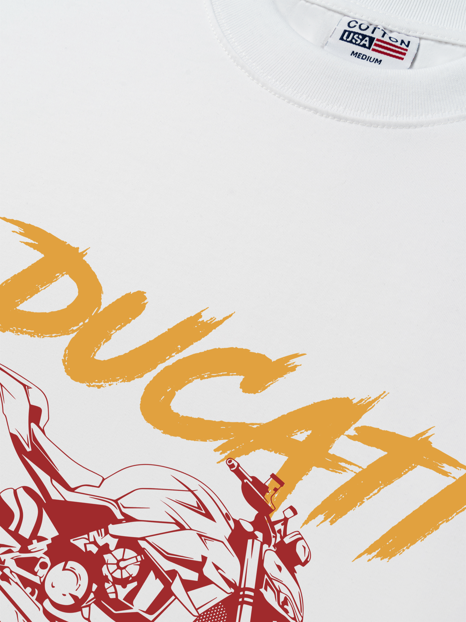 Áo Thun Relaxed Fit Motorbike Ducati Spirit