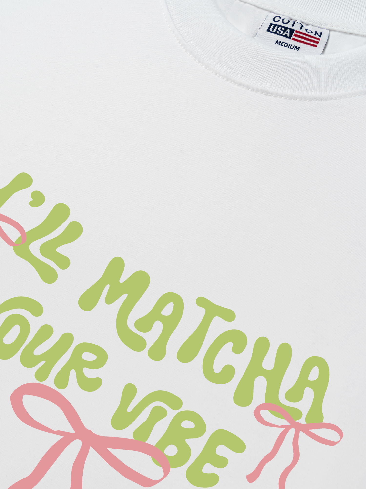 Áo Thun Relaxed Fit Daily Cup I'll Matcha Your Vibe