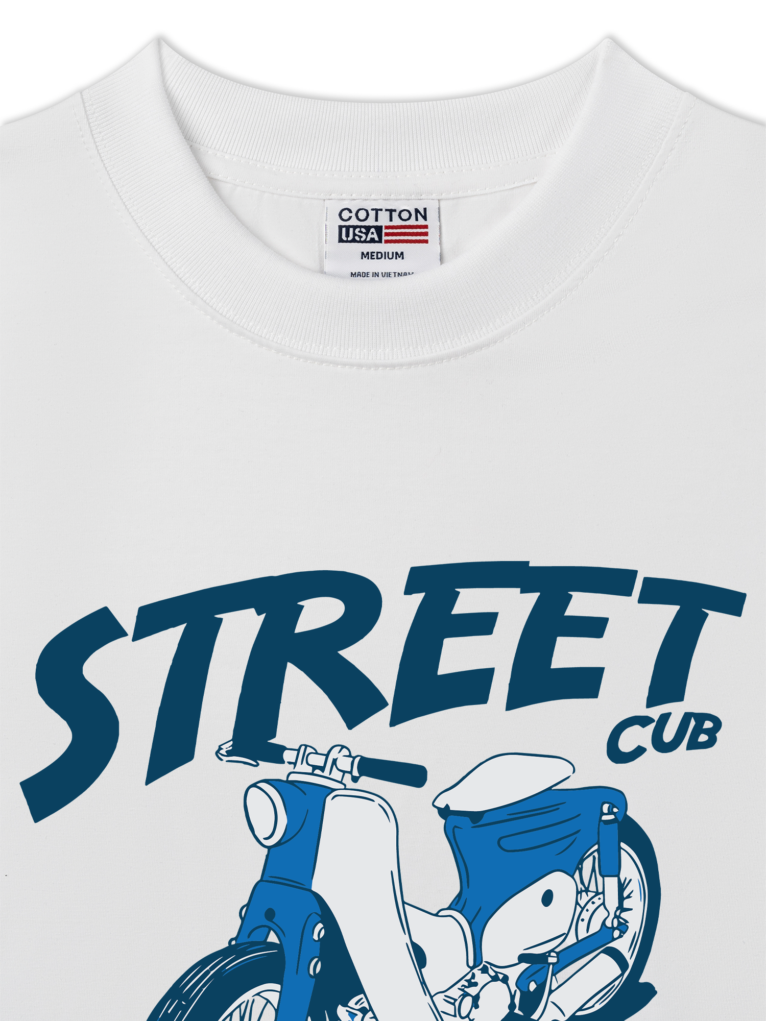 Áo Thun Relaxed Fit Motorbike Street Cub