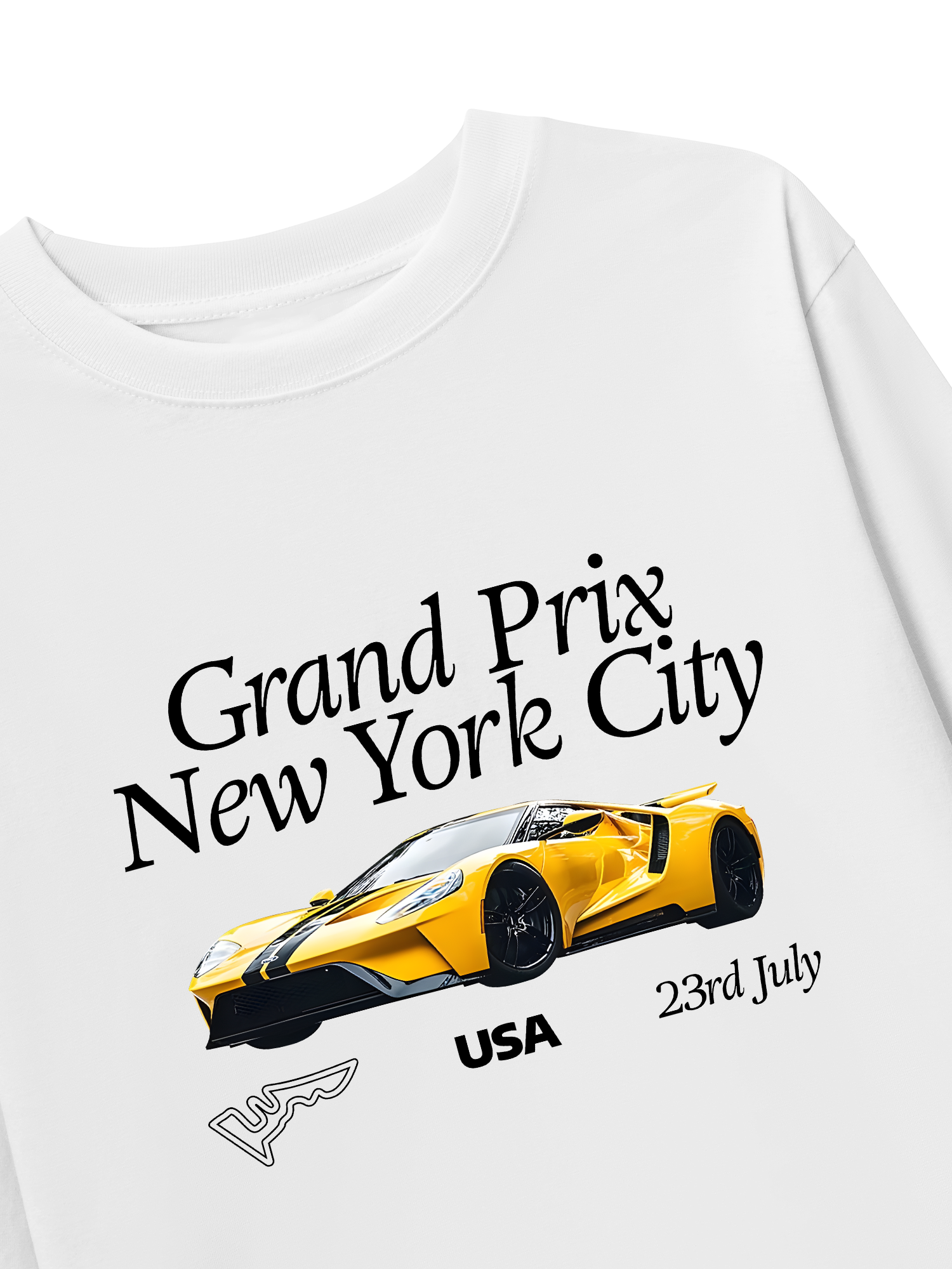 Áo Thun Dài Tay Ferrari Grand Prix