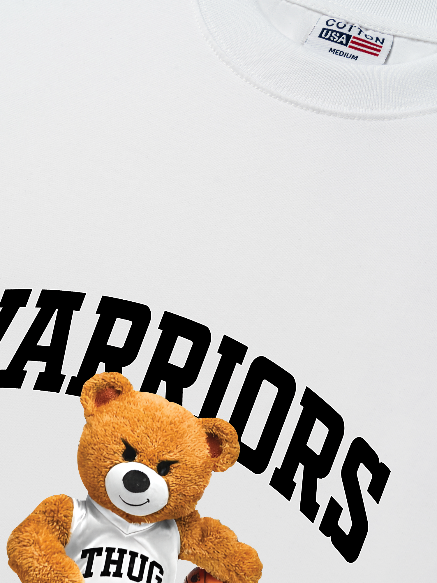 Áo Thun Relaxed Fit Basketball Warriors T