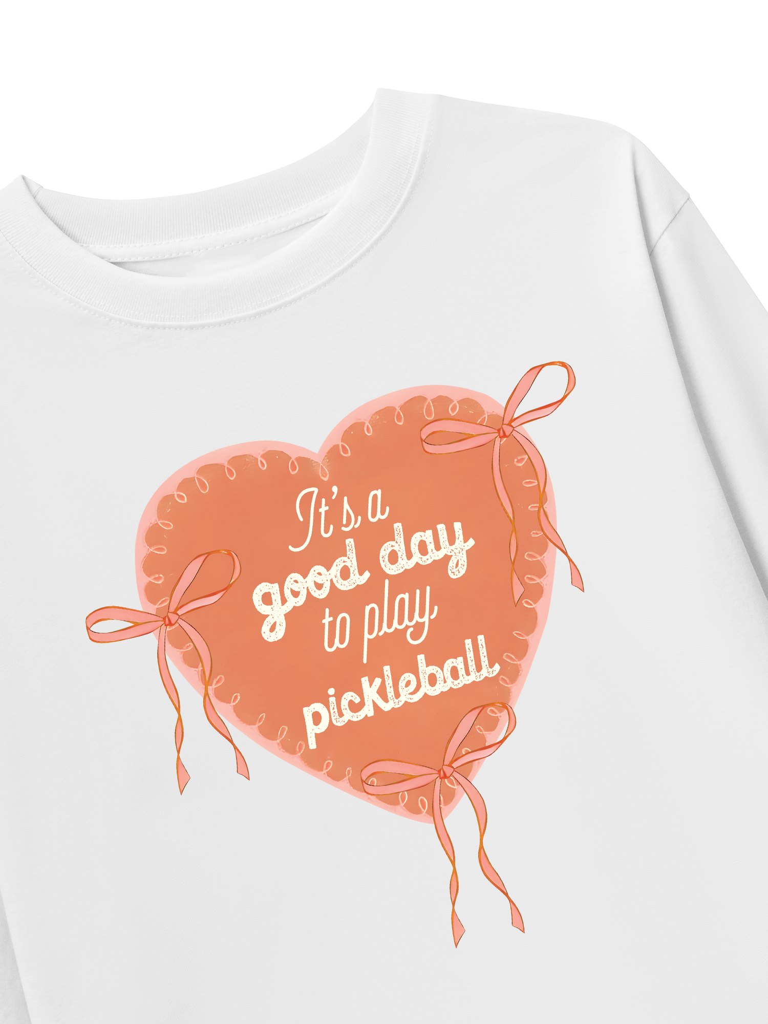 Áo Thun Dài Tay Pickleball Good Day To Play Pickleball