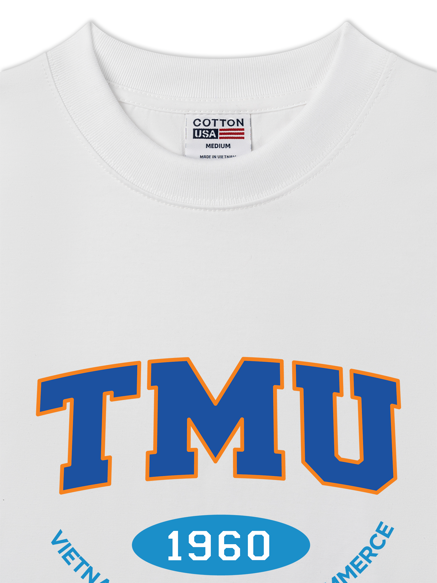 Áo Thun Relaxed Fit TMU -  Vietnam University of Commerce