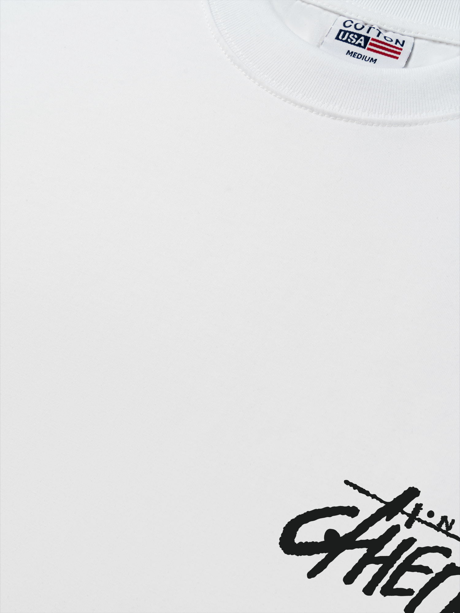 Áo Thun Relaxed Fit Cherry Black