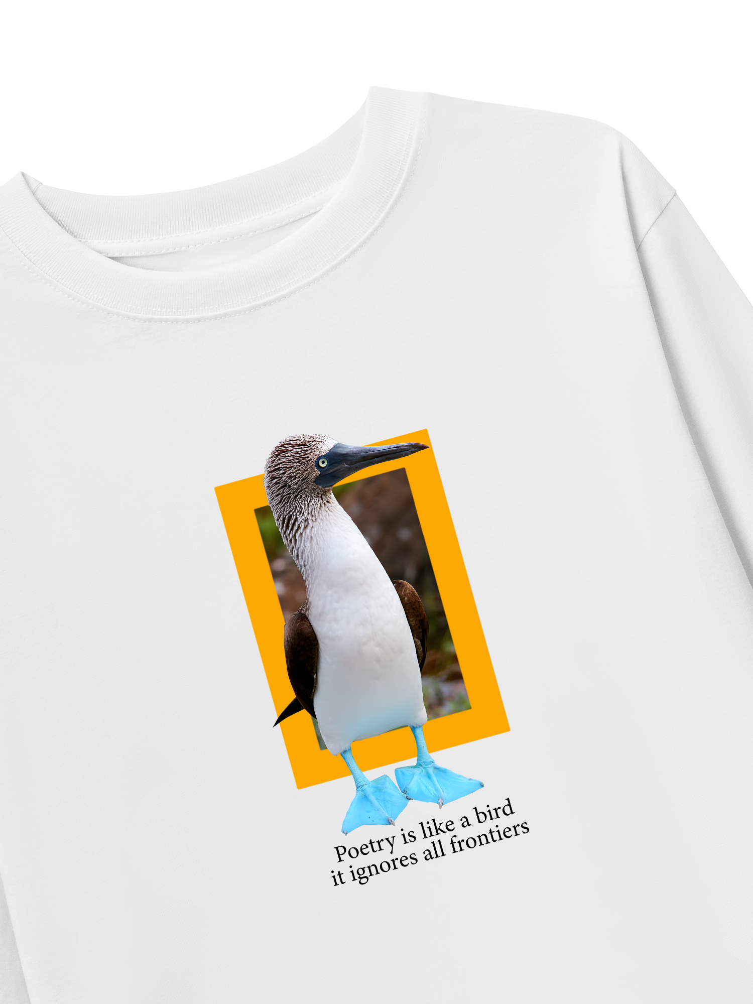 Áo Thun Dài Tay Wild Life Poetry Is Like a Bird Sweater