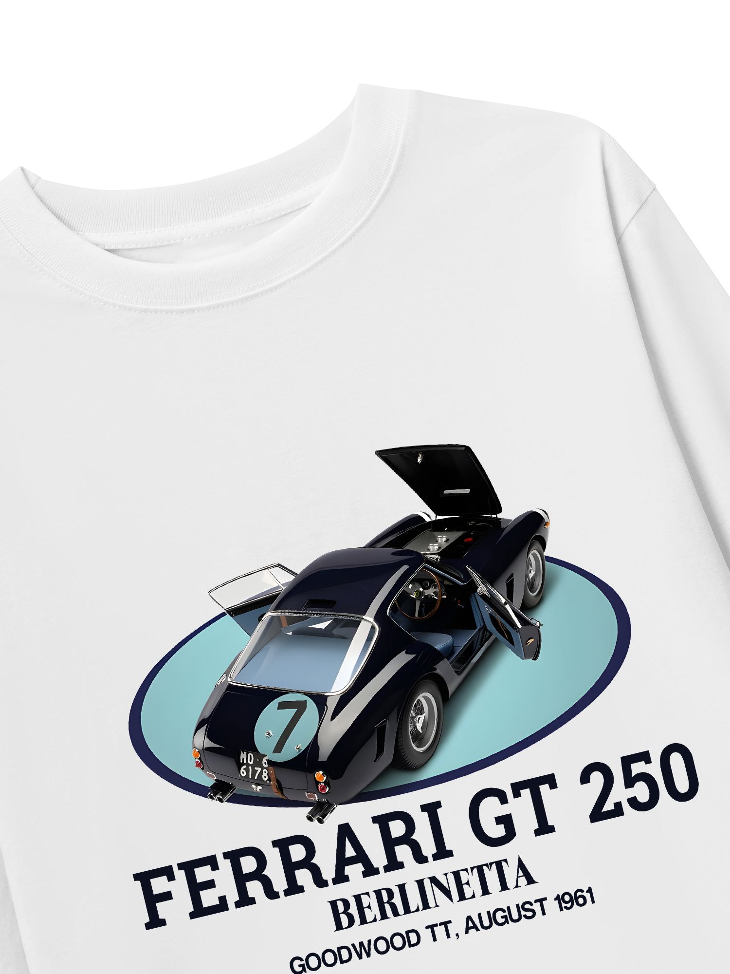 Áo Thun Dài Tay Ferrari Berlinetta Goodwood