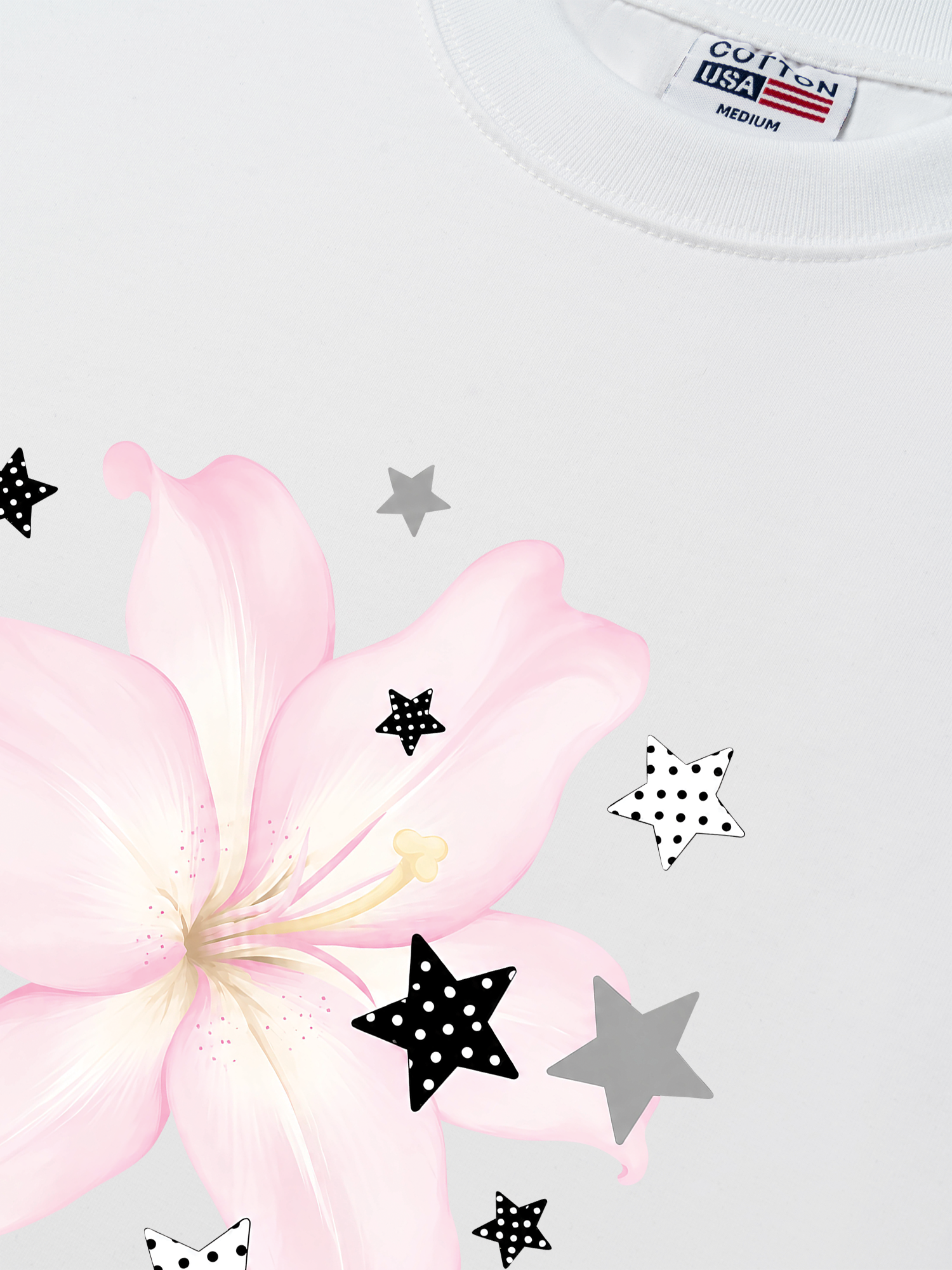 Áo Thun Relaxed Fit Dotty Mood Pretty In Bloom