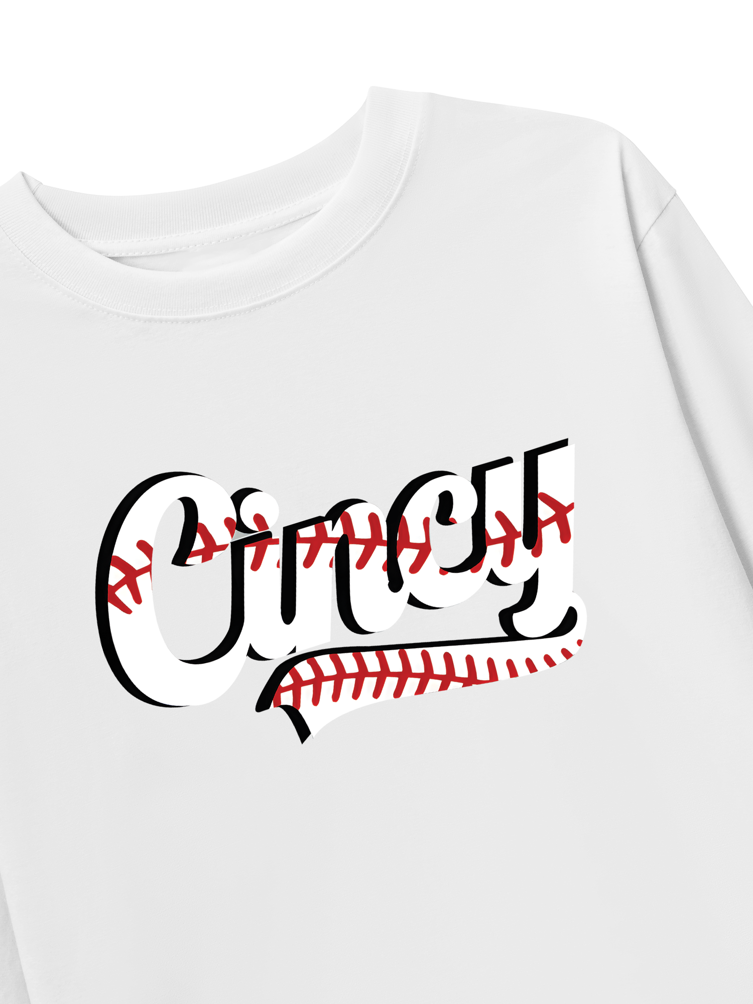 Áo Thun Dài Tay Baseball Cincy