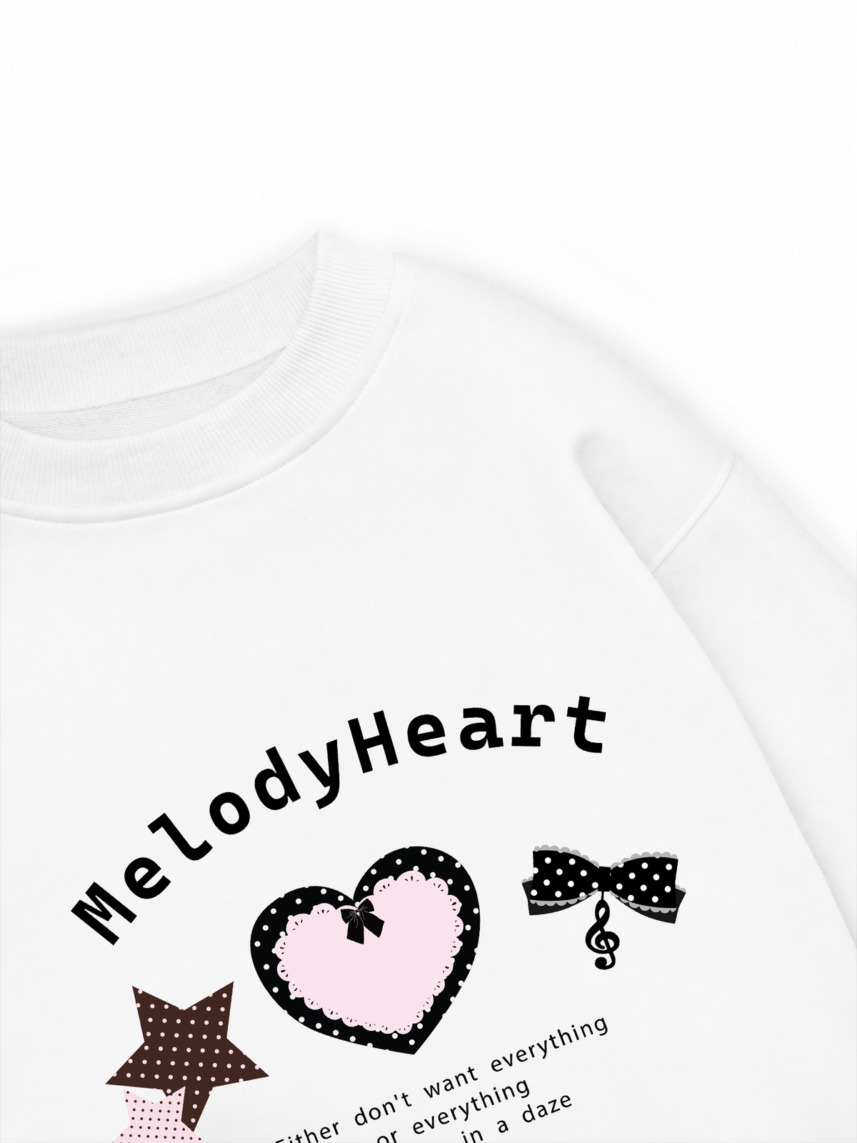 Áo Sweater Nỉ Hai Da Dotty Mood Cherry Diary