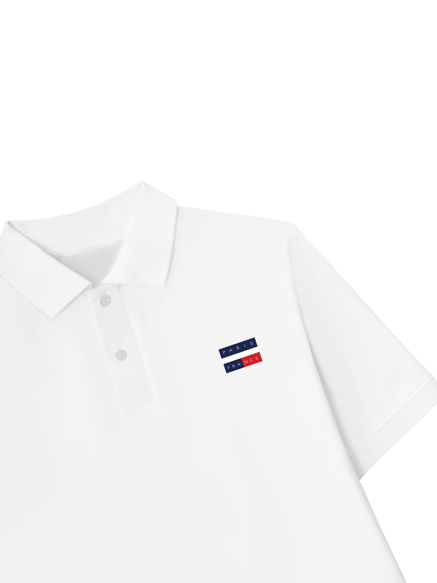 Áo Polo Relaxed Fit Paris France Flag