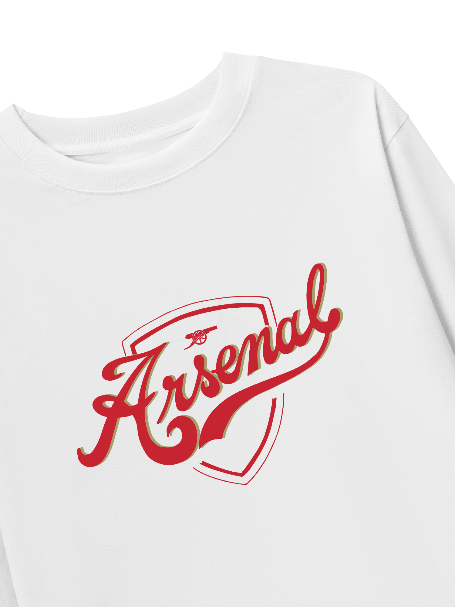 Áo Thun Dài Tay Soccer Arsenal Logo