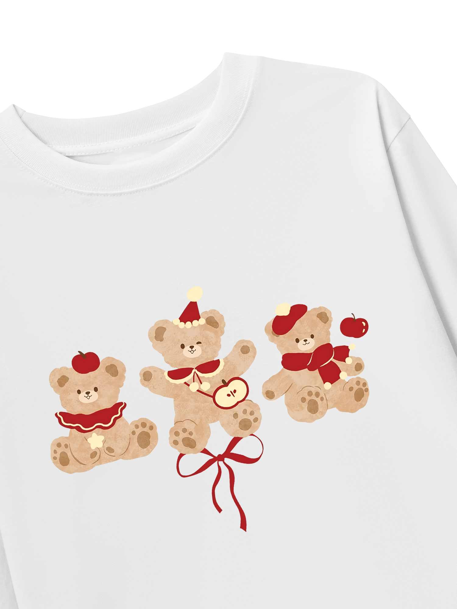 Áo Thun Dài Tay Cute Bear