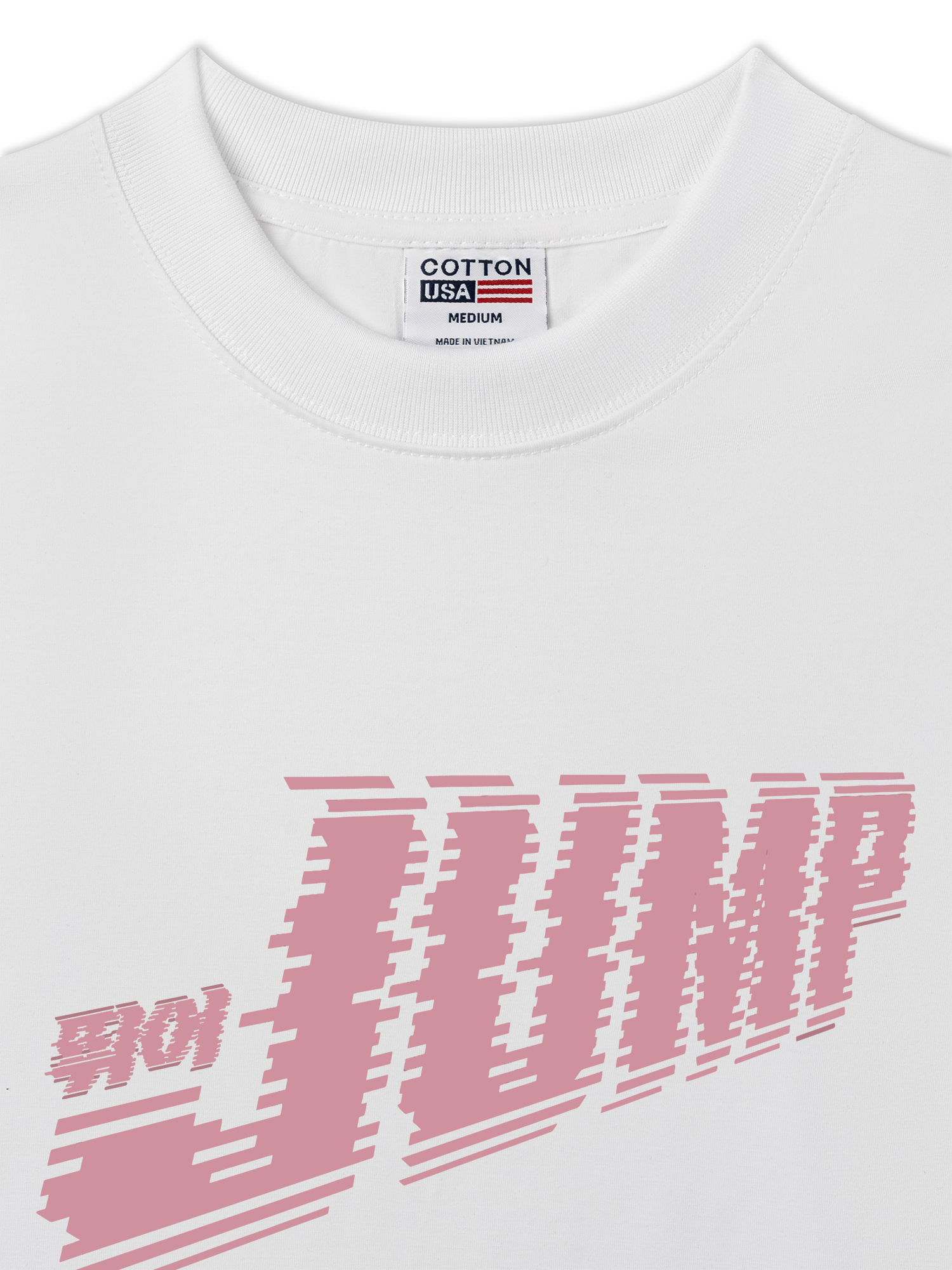 Áo Thun Relaxed Fit Black Pink Jump