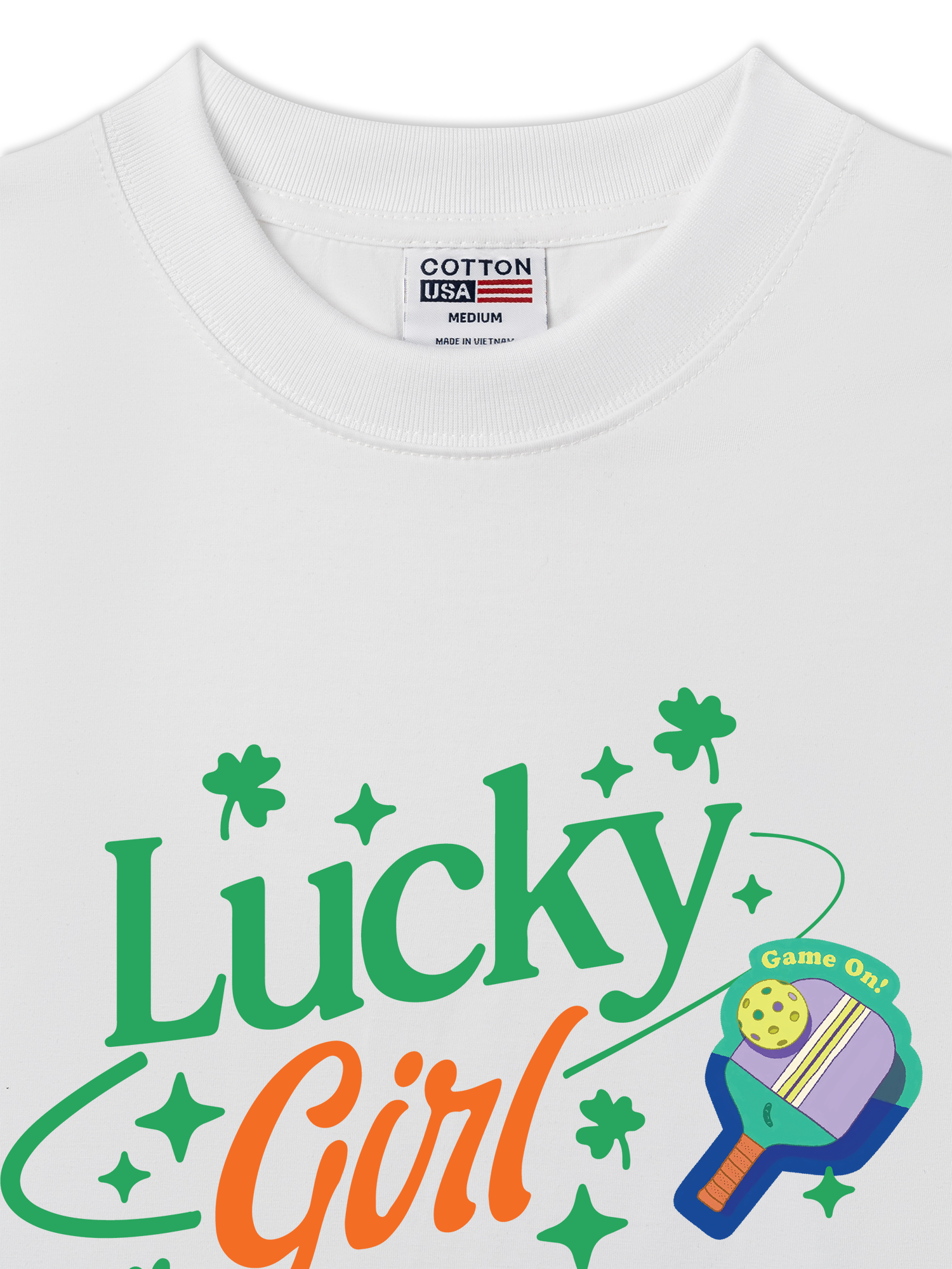 Áo Thun Relaxed Fit Pickleball Lucky Girl