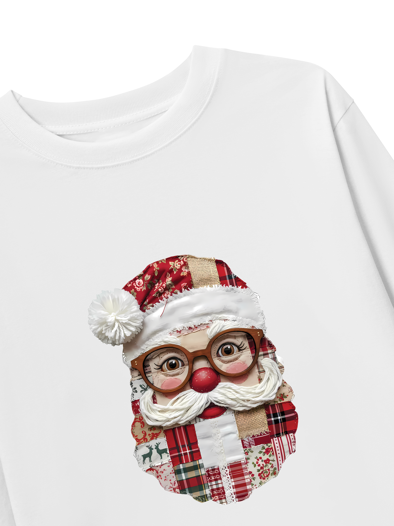 Áo Thun Dài Tay Santa Retro Vibes