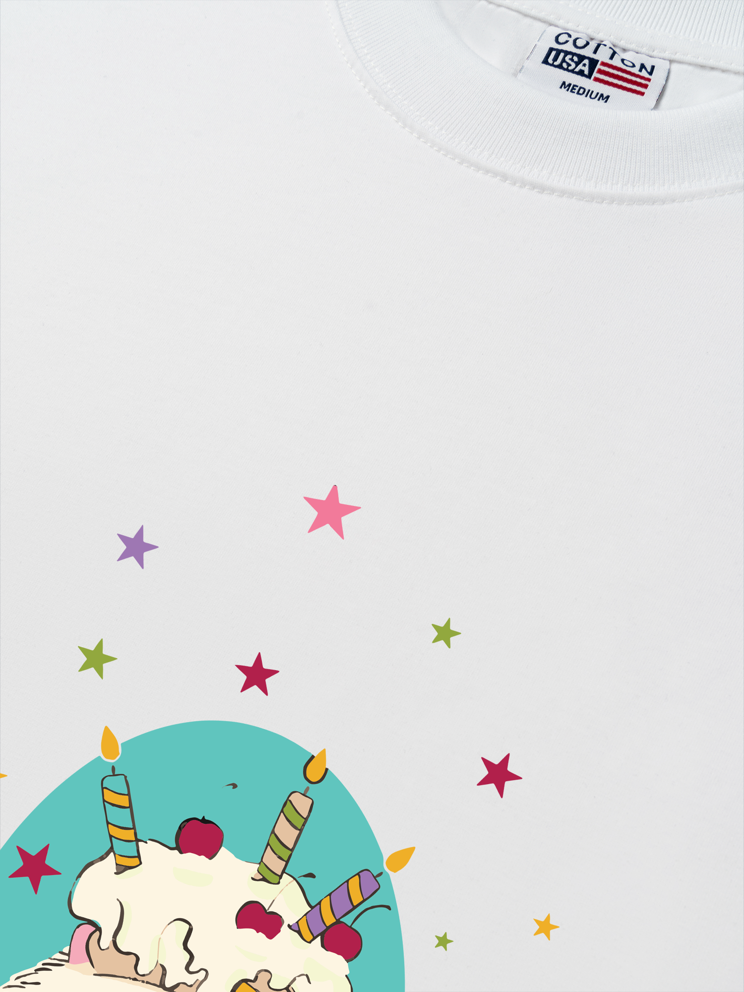 Áo Thun Relaxed Fit Soft Paw Star Bunny