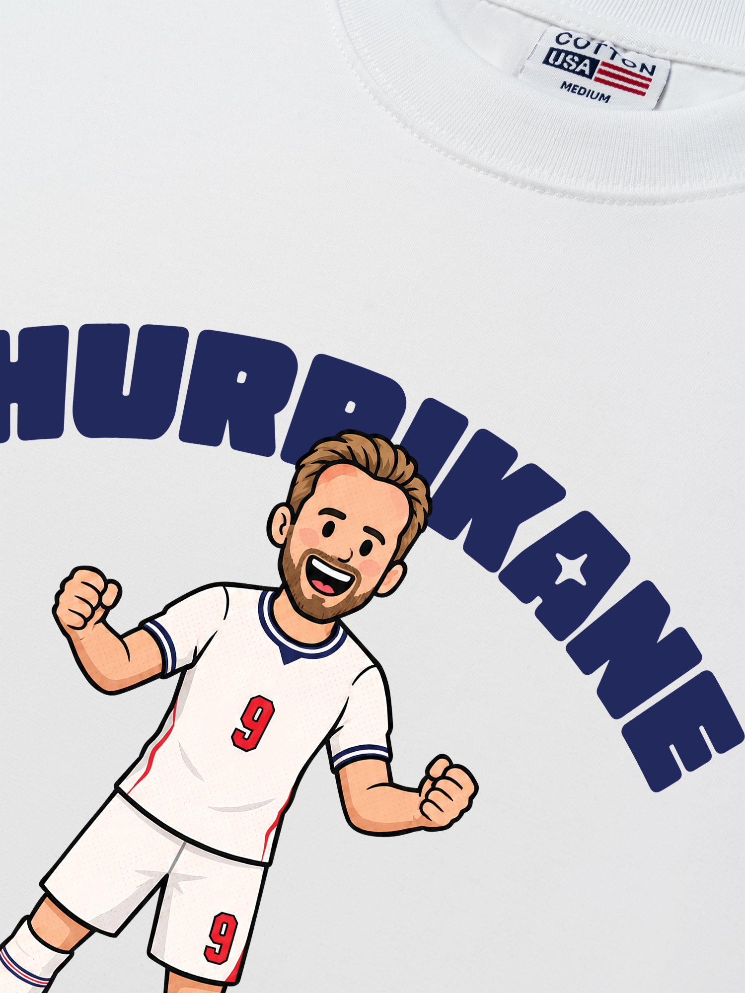 Áo Thun Relaxed Fit Soccer HurriKane