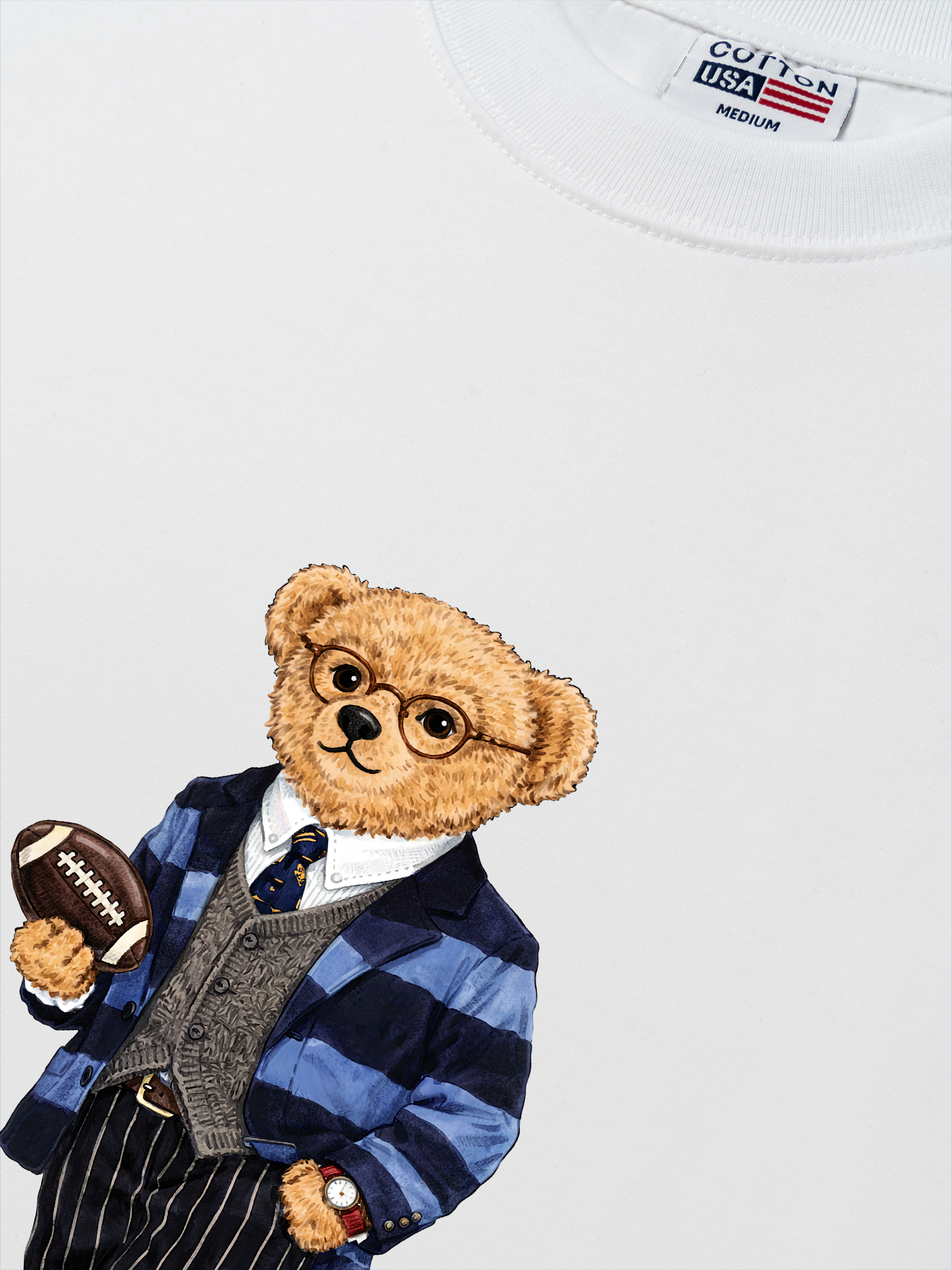 Áo Thun Relaxed Fit Smart Bear