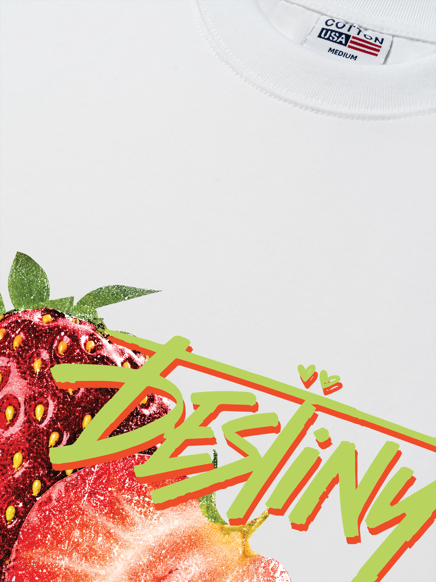 Áo Thun Relaxed Fit Destiny Strawberrys