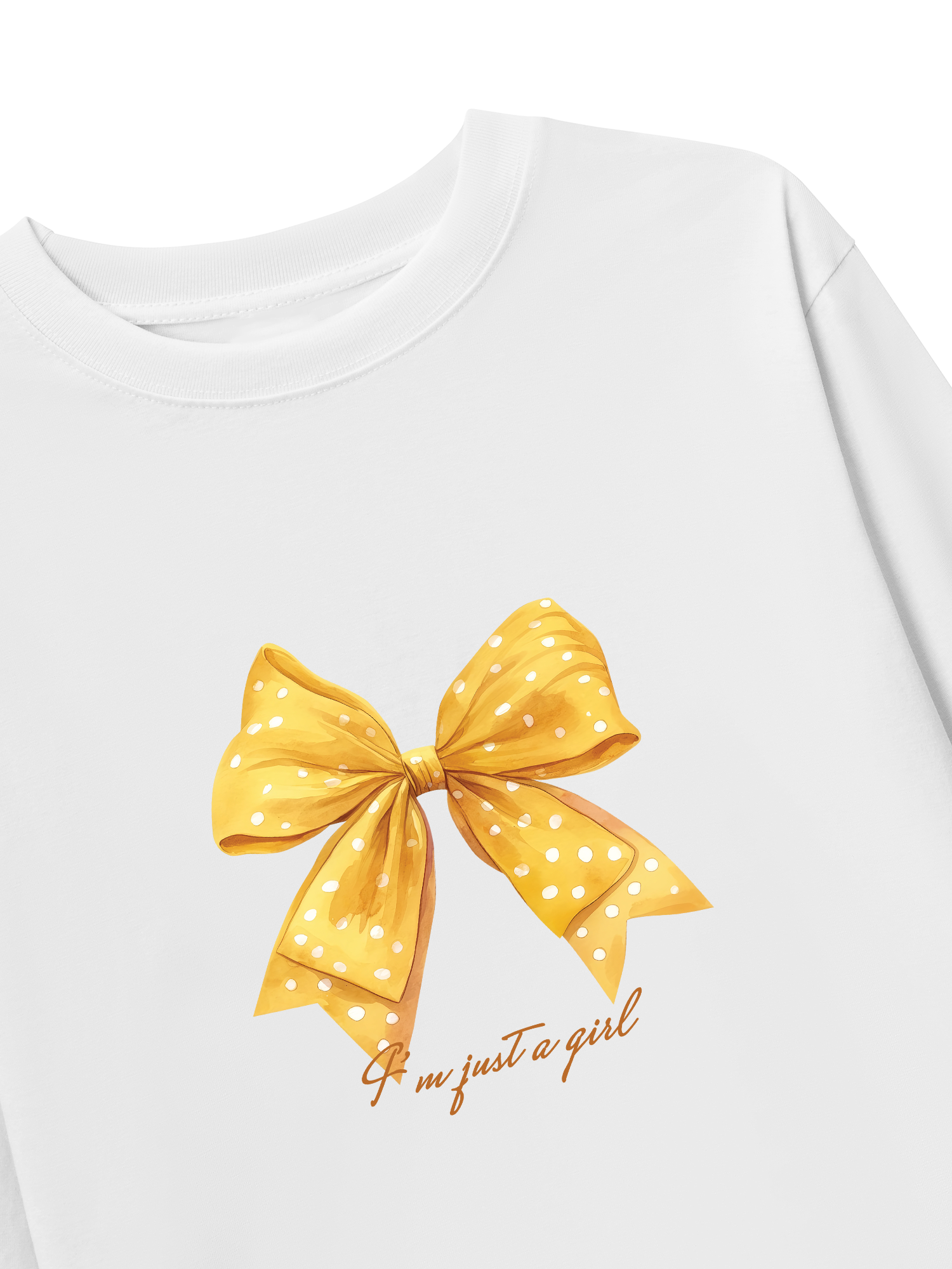 Áo Thun Dài Tay I_m just a girl